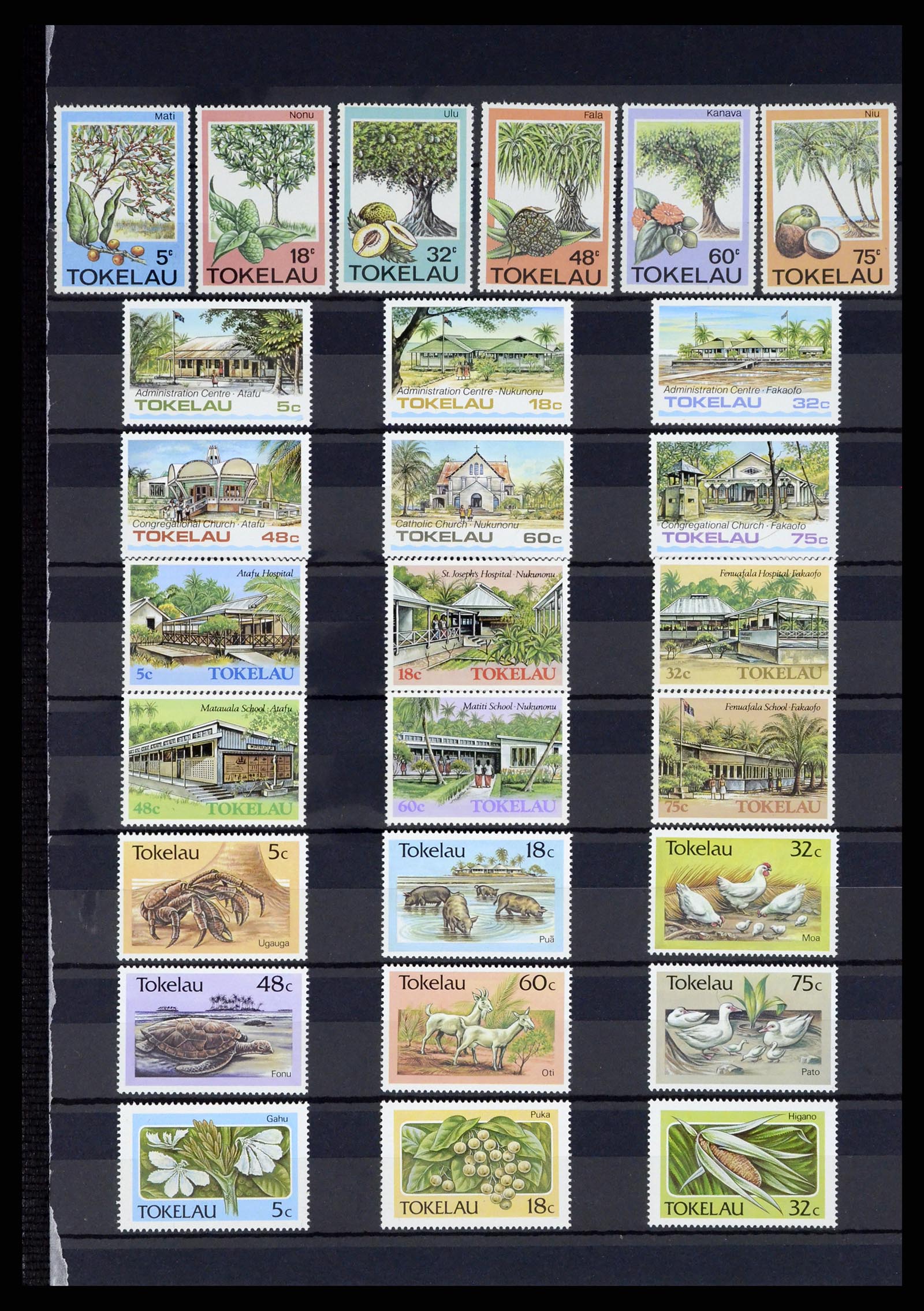 37333 033 - Postzegelverzameling 37333 Engelse koloniën.