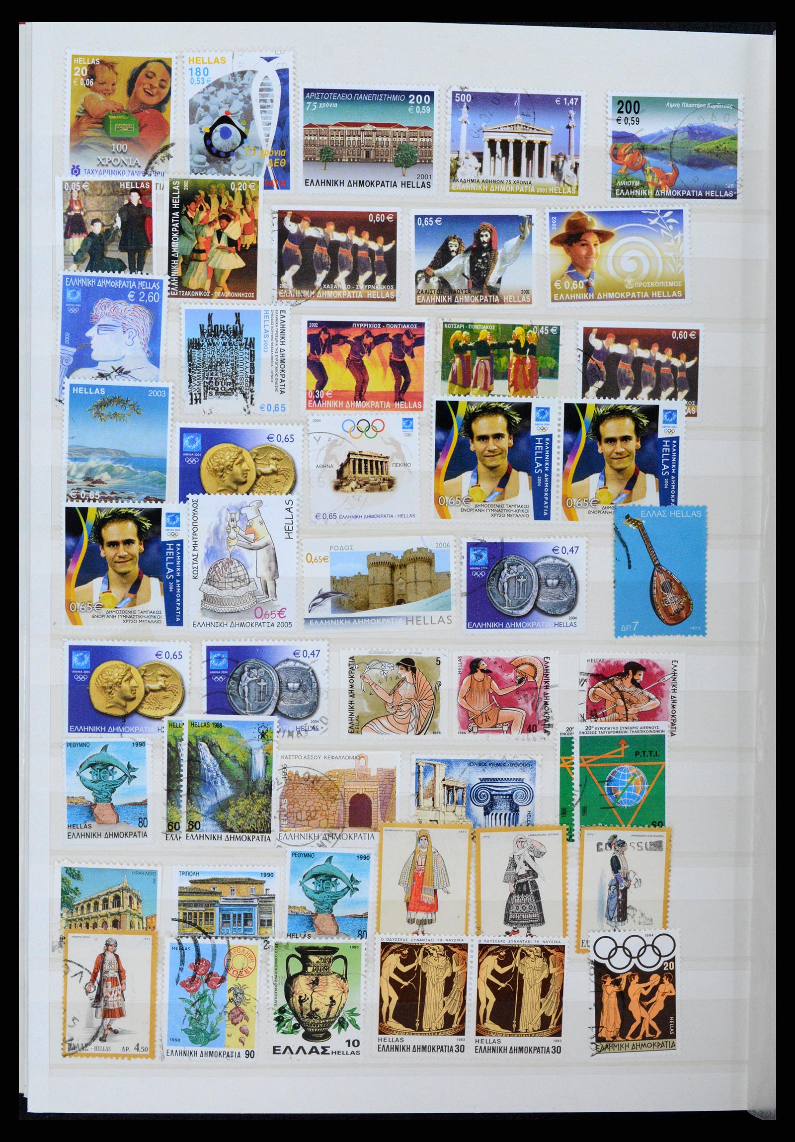 37334 018 - Postzegelverzameling 37334 Griekenland 1861-2005.