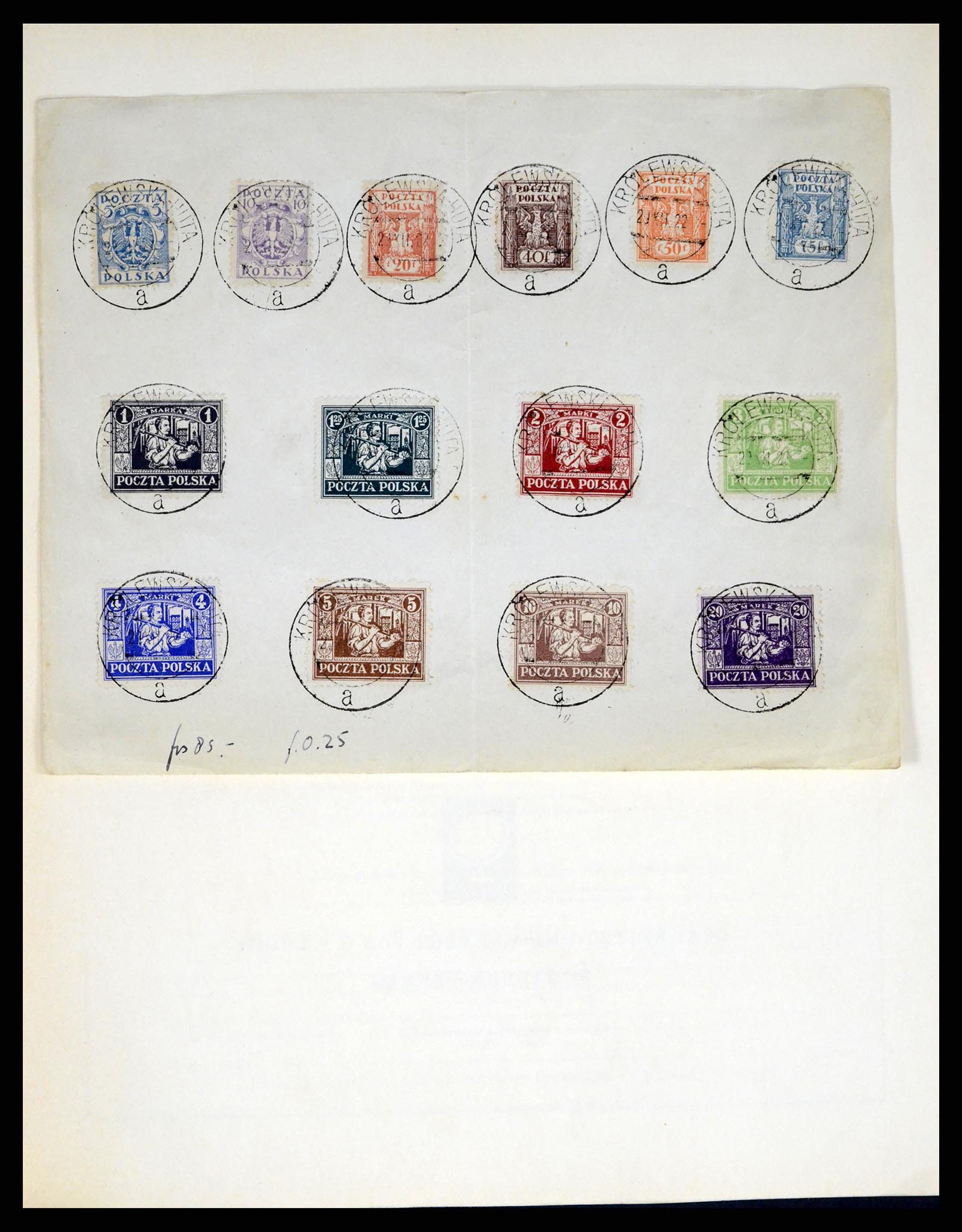 37335 001 - Postzegelverzameling 37335 Polen 1918-1965.
