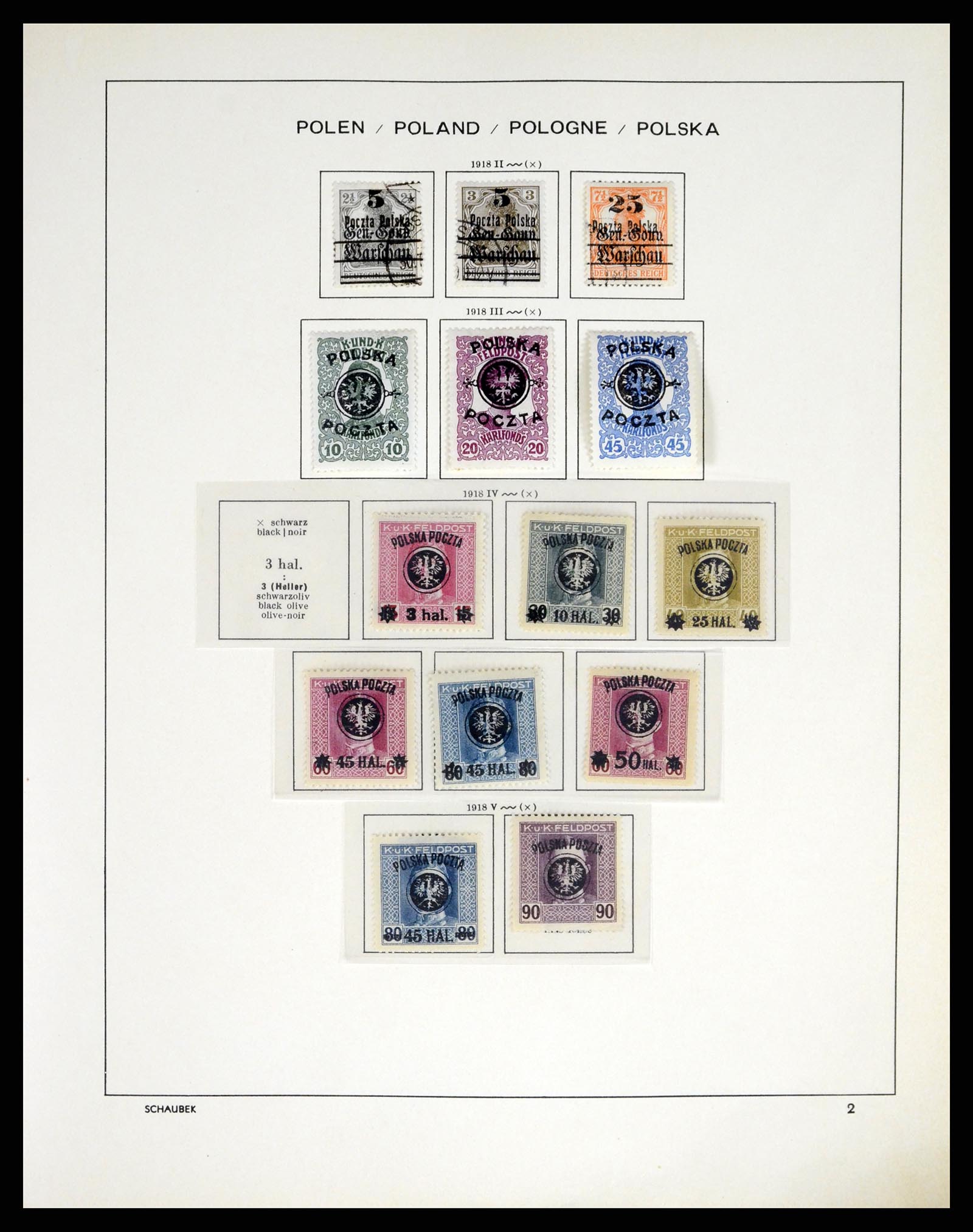 37335 004 - Postzegelverzameling 37335 Polen 1918-1965.