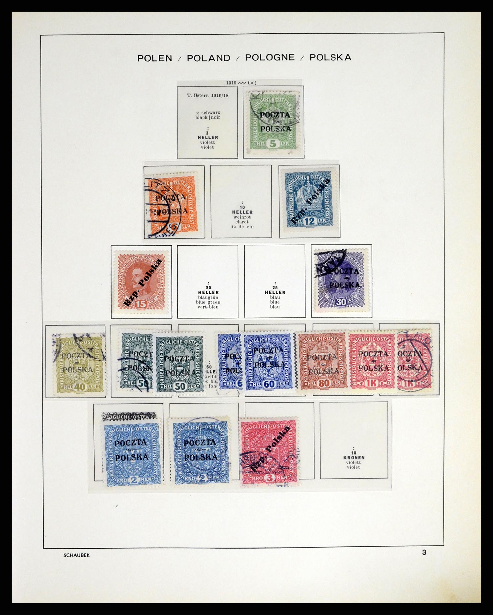 37335 006 - Postzegelverzameling 37335 Polen 1918-1965.