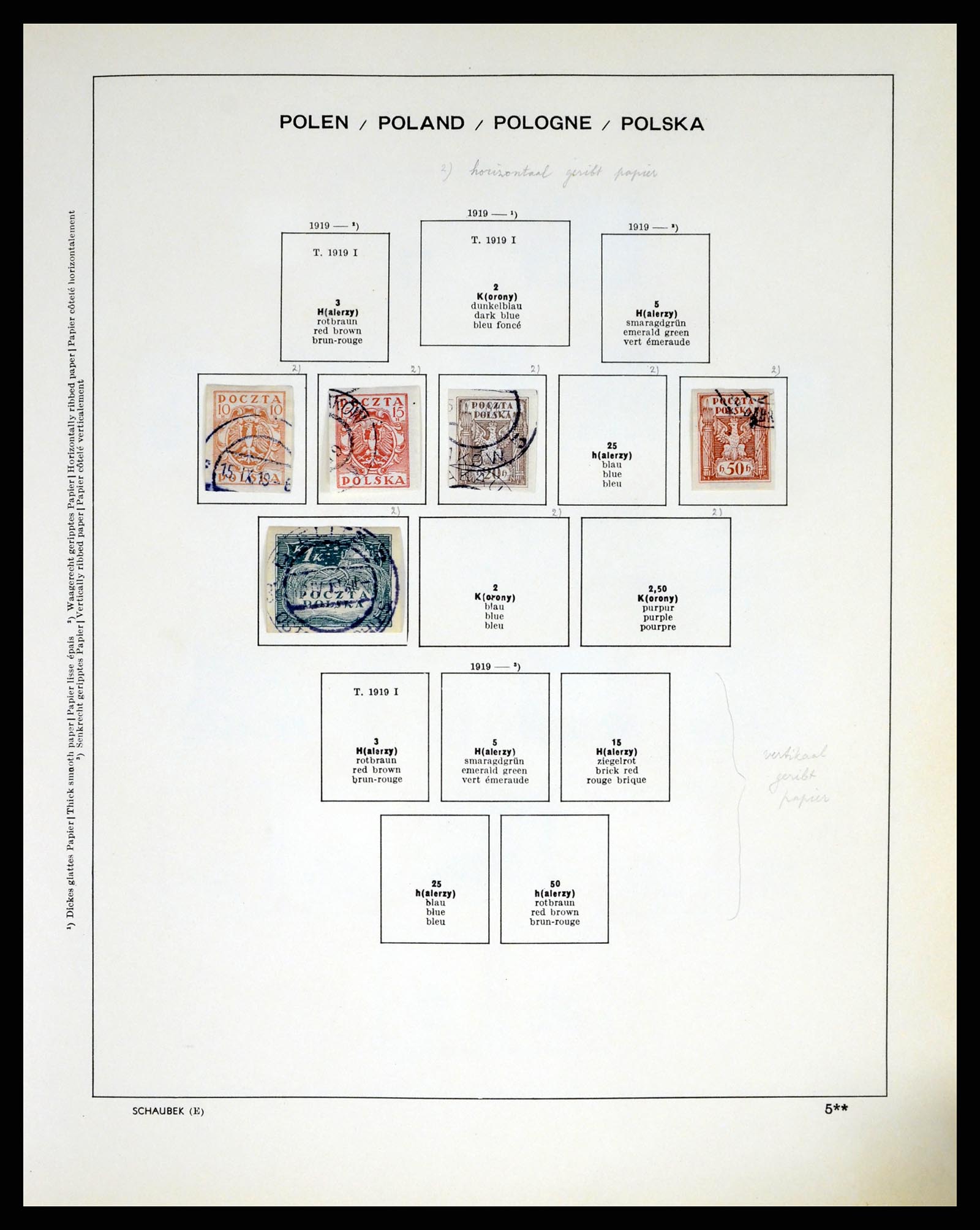37335 010 - Postzegelverzameling 37335 Polen 1918-1965.