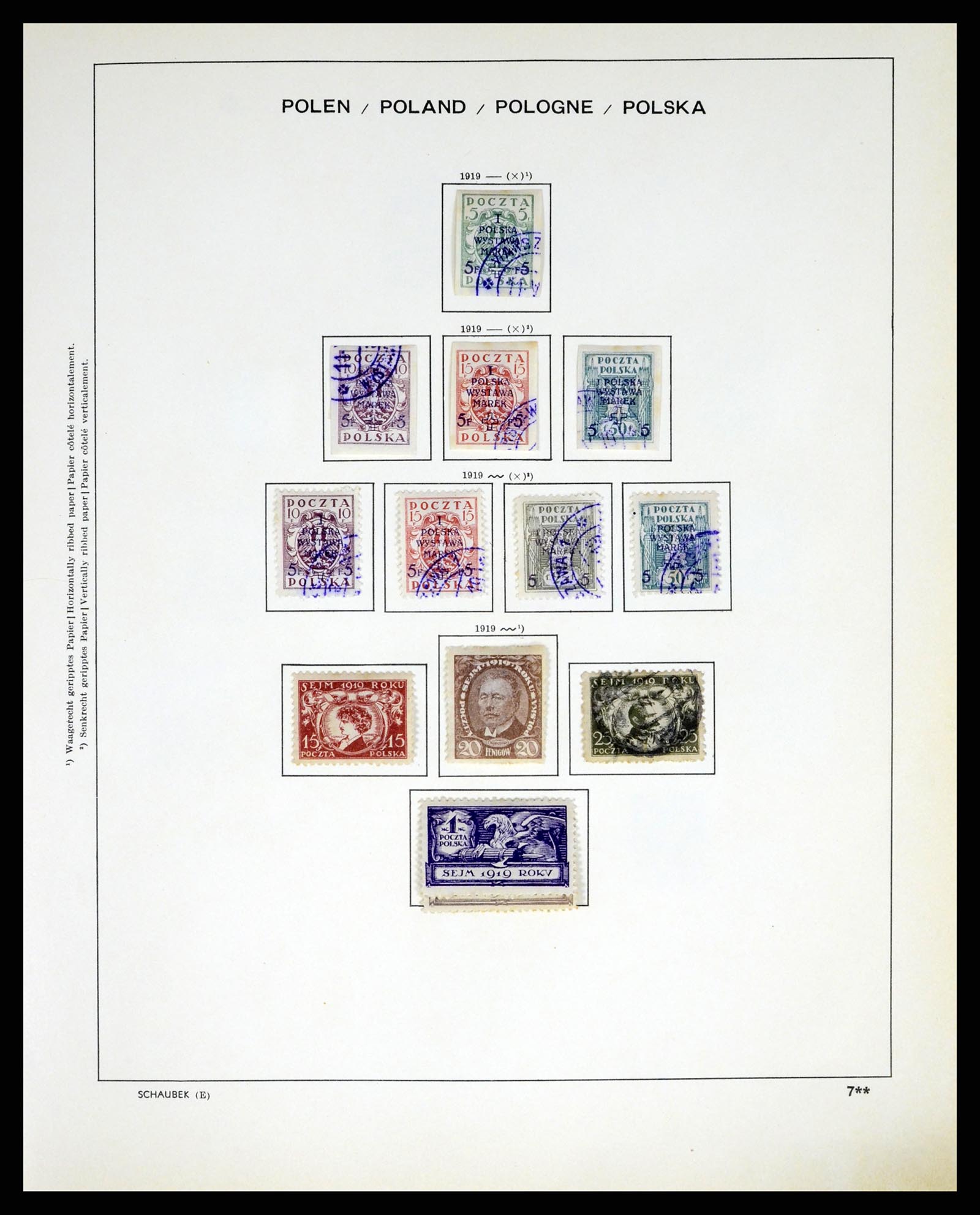 37335 016 - Stamp collection 37335 Poland 1918-1965.