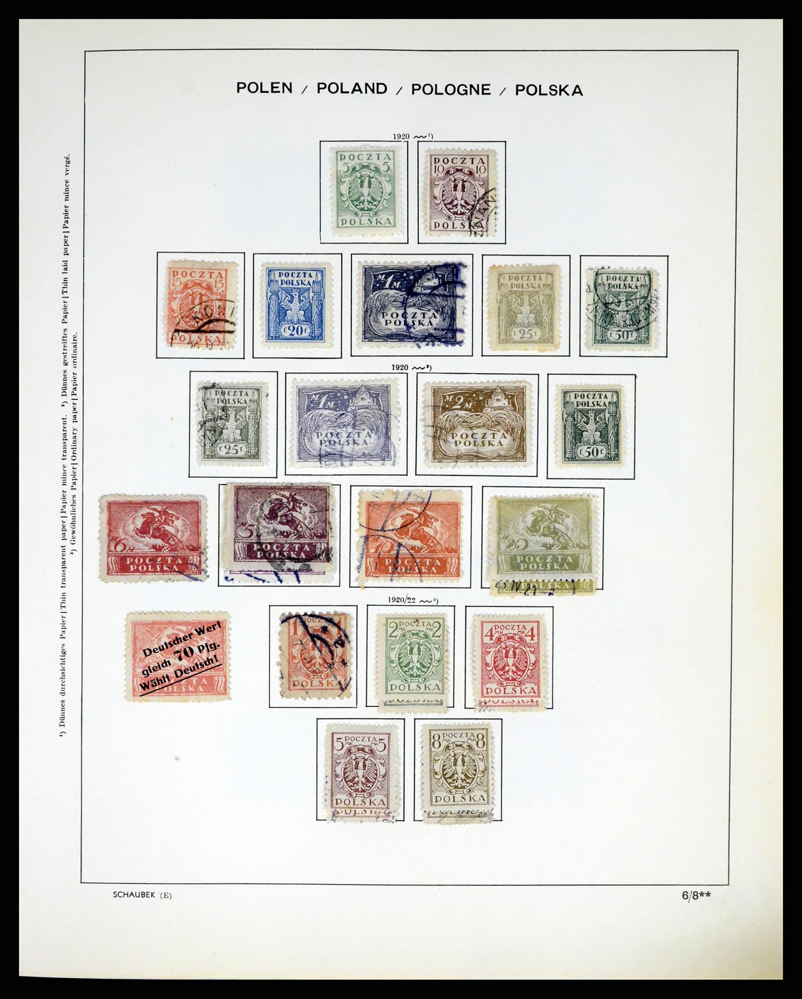 37335 018 - Postzegelverzameling 37335 Polen 1918-1965.