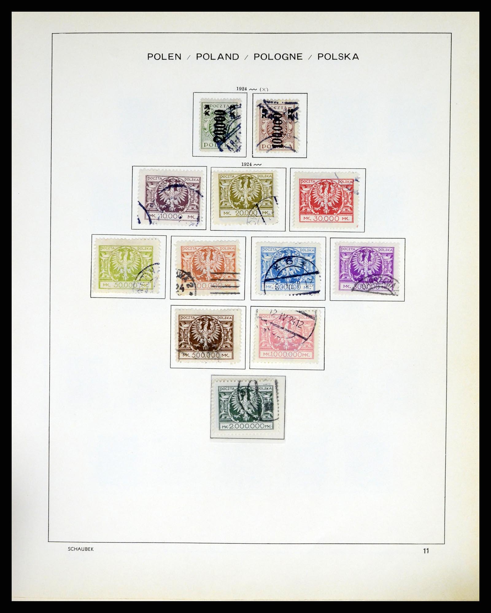37335 023 - Postzegelverzameling 37335 Polen 1918-1965.