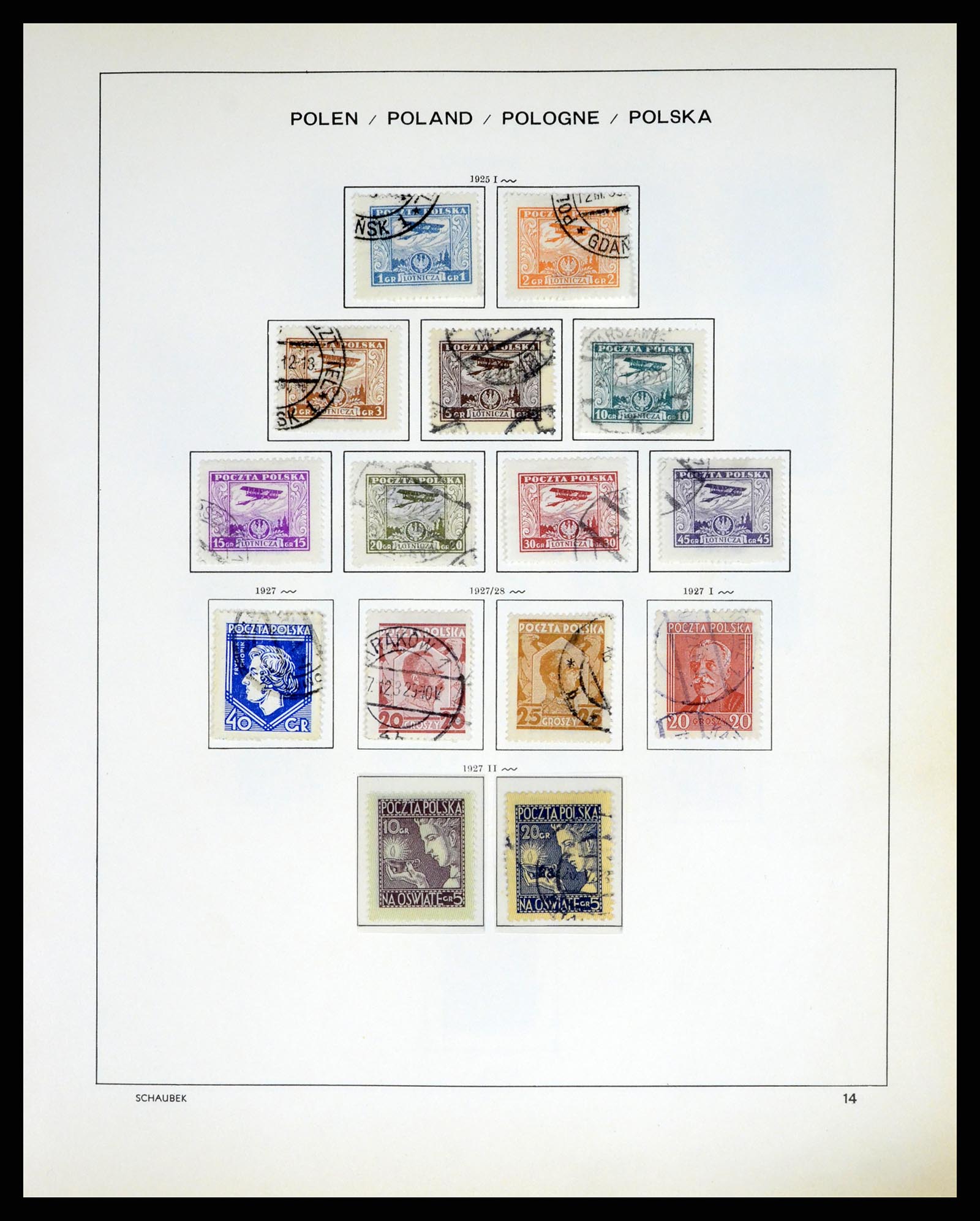 37335 027 - Postzegelverzameling 37335 Polen 1918-1965.