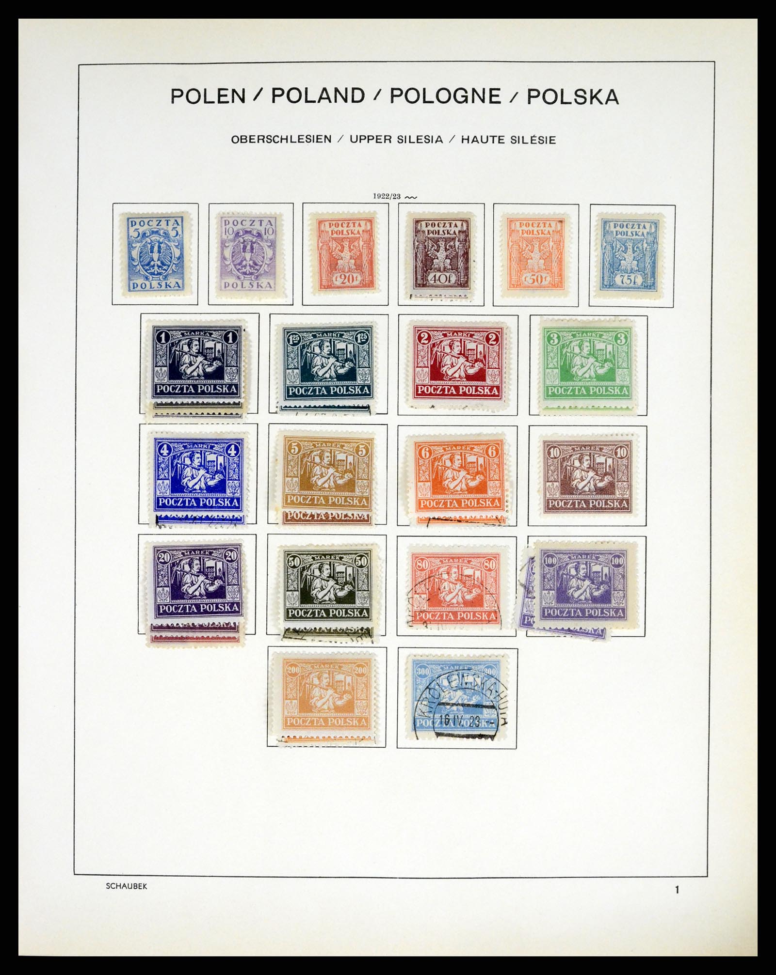 37335 053 - Stamp collection 37335 Poland 1918-1965.