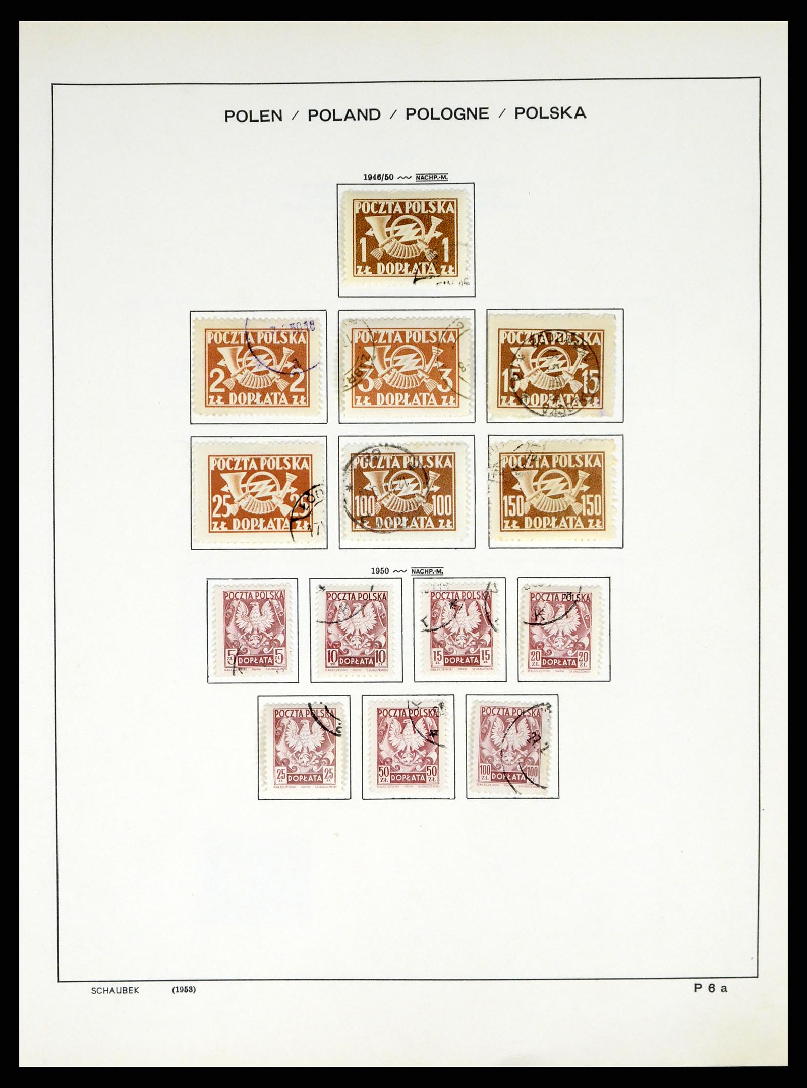 37335 171 - Stamp collection 37335 Poland 1918-1965.