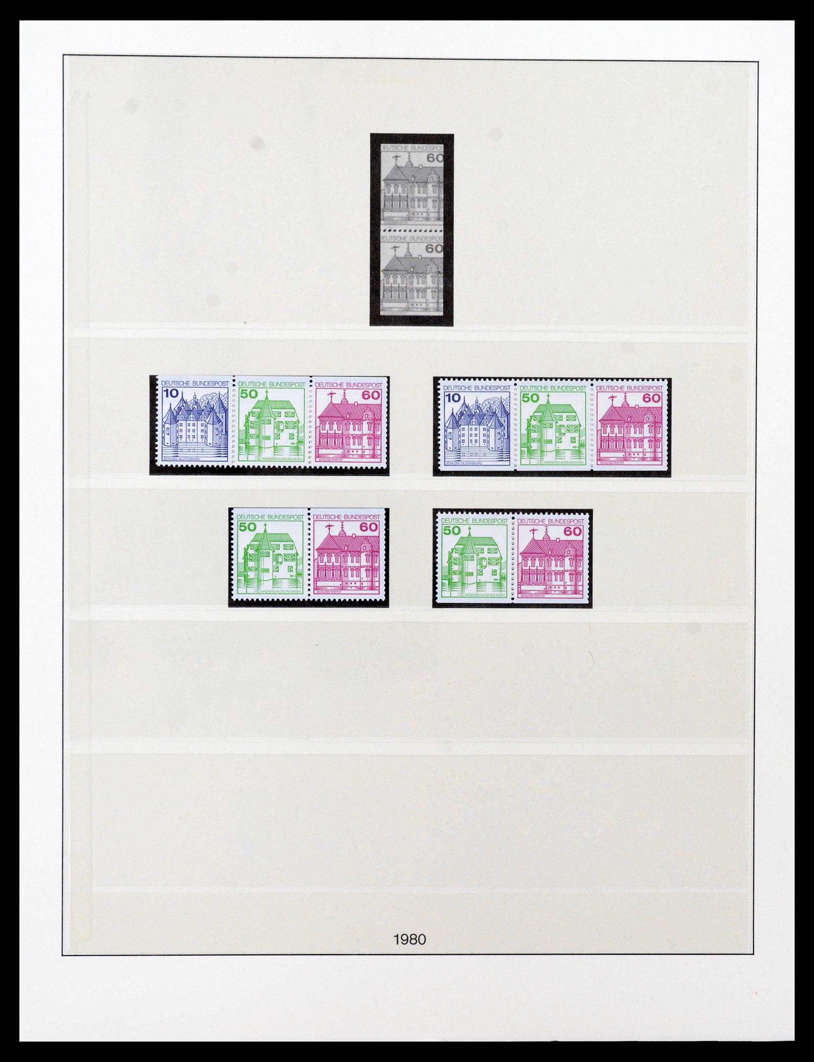 37336 015 - Stamp collection 37336 Bundespost combinations 1955-1980.