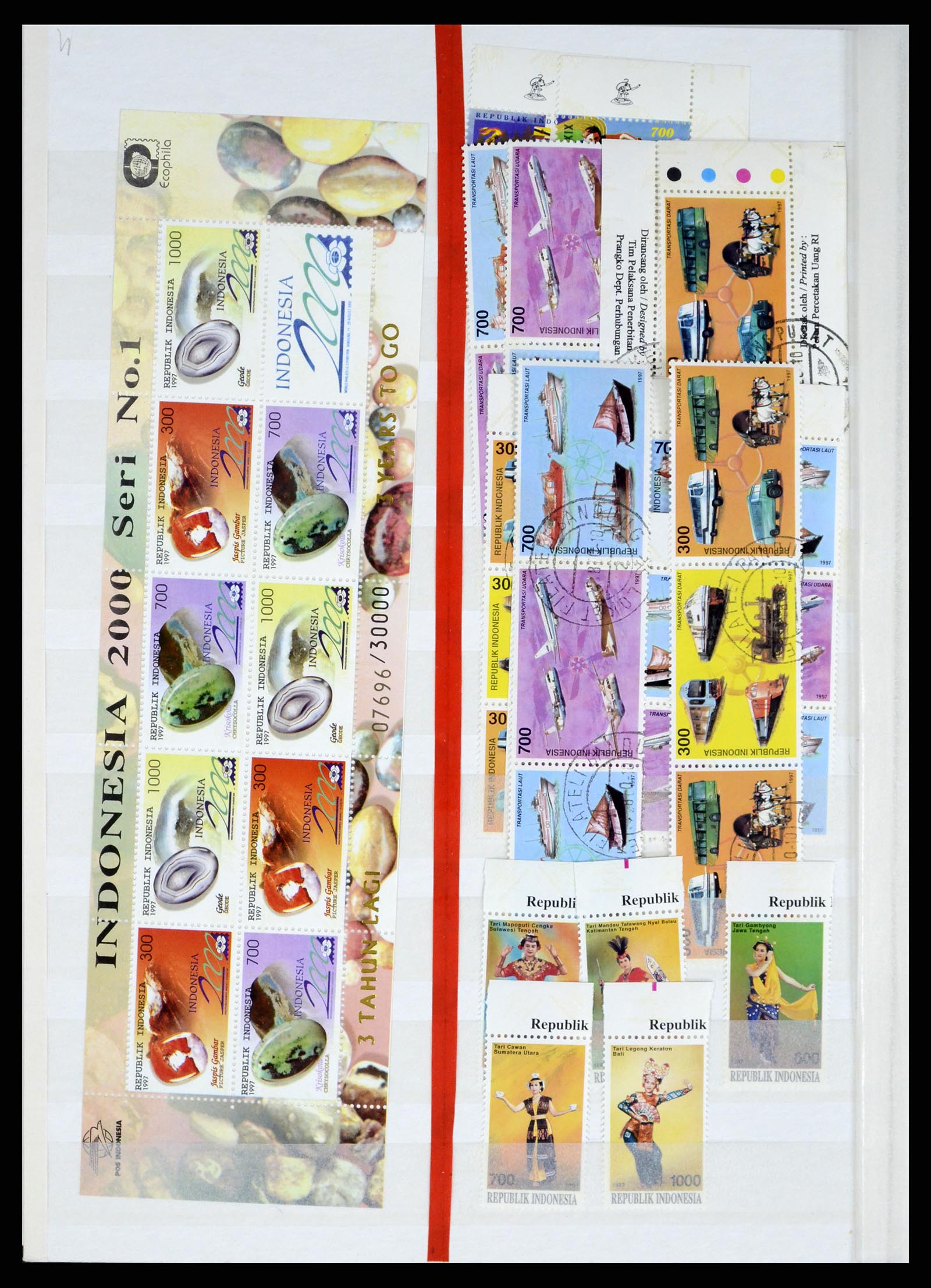 37339 016 - Stamp collection 37339 Indonesia 1995-2008.