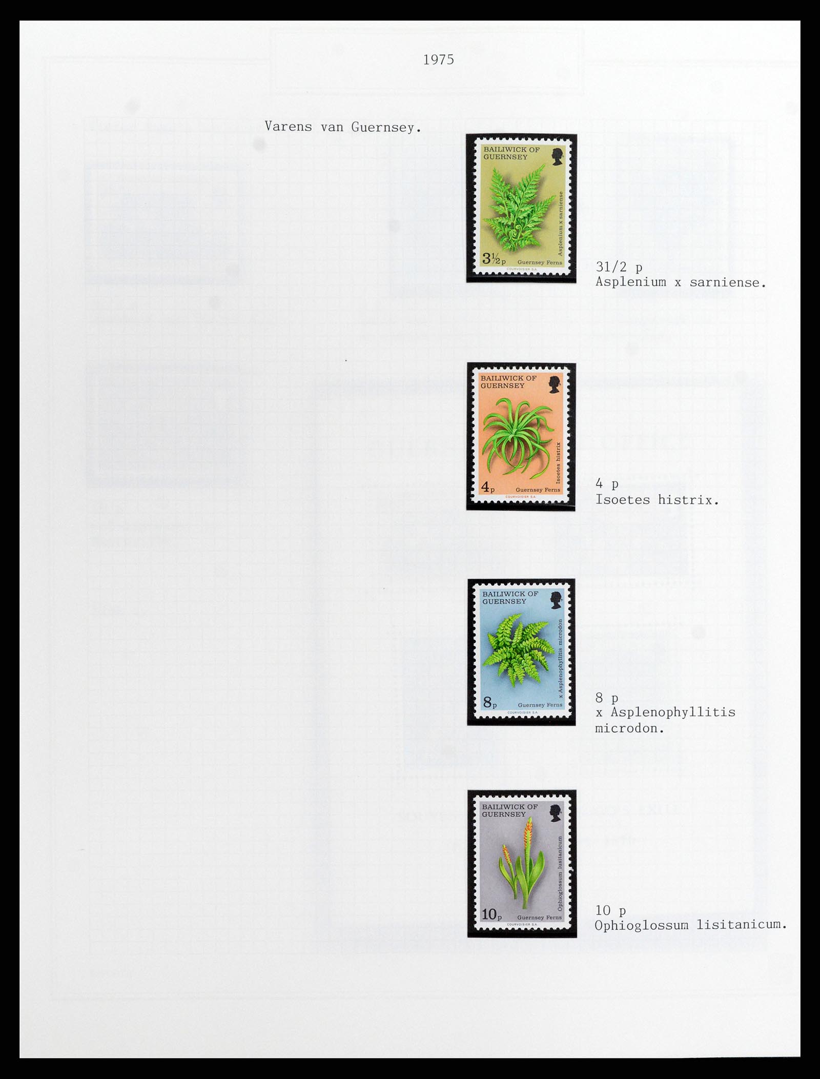 37340 018 - Postzegelverzameling 37340 Kanaaleilanden 1941-2001.