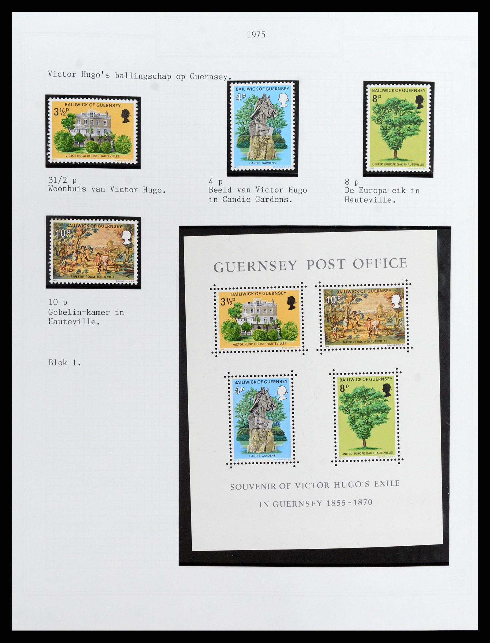 37340 019 - Postzegelverzameling 37340 Kanaaleilanden 1941-2001.