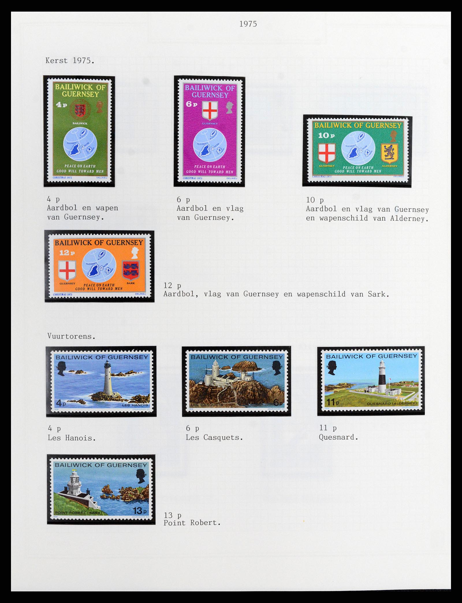 37340 020 - Postzegelverzameling 37340 Kanaaleilanden 1941-2001.