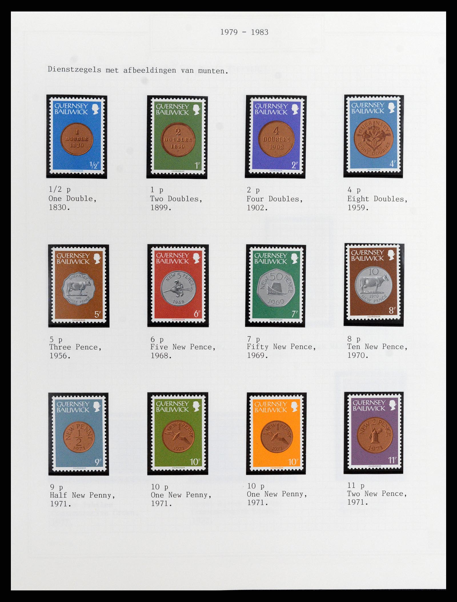 37340 026 - Postzegelverzameling 37340 Kanaaleilanden 1941-2001.