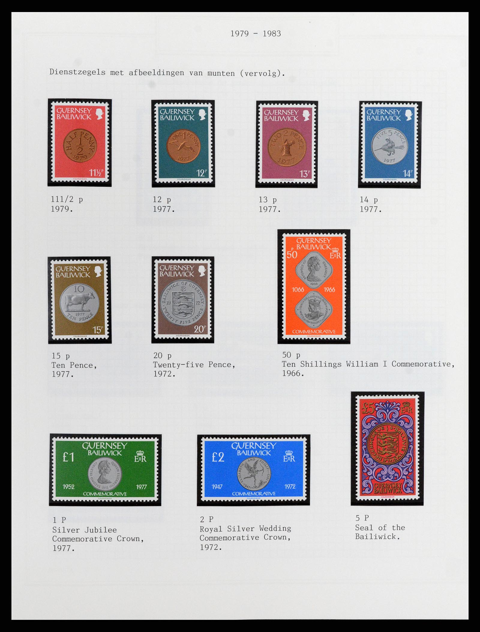 37340 027 - Postzegelverzameling 37340 Kanaaleilanden 1941-2001.