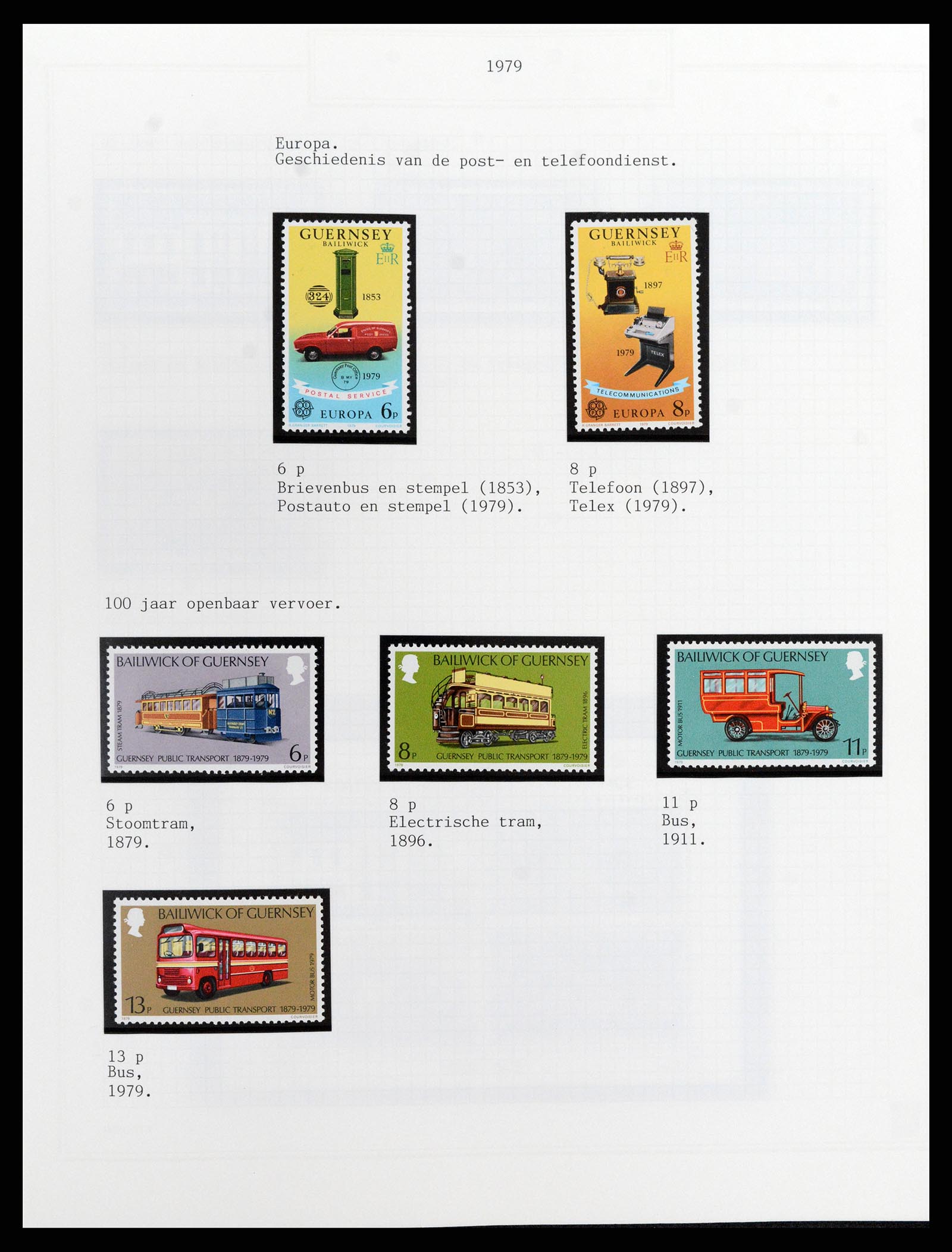37340 028 - Postzegelverzameling 37340 Kanaaleilanden 1941-2001.
