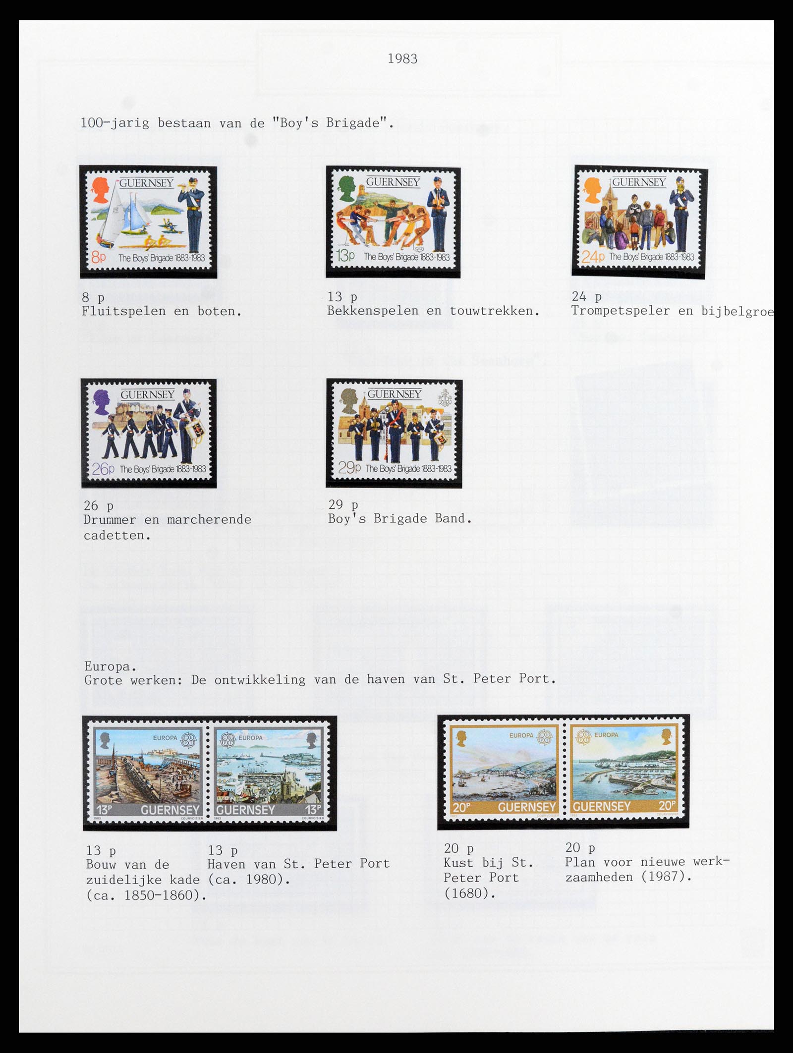 37340 037 - Postzegelverzameling 37340 Kanaaleilanden 1941-2001.
