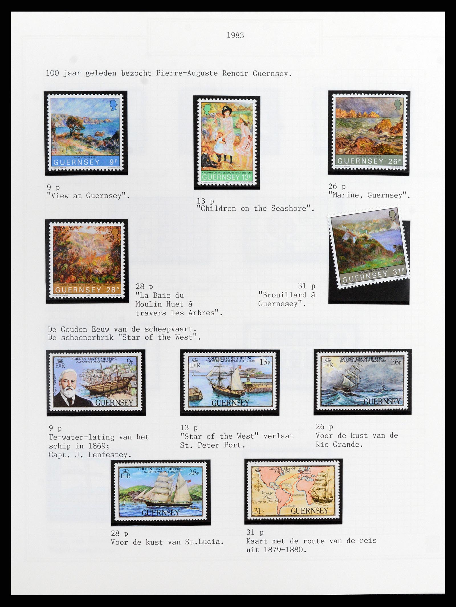 37340 038 - Stamp collection 37340 Channel Islands 1941-2001.