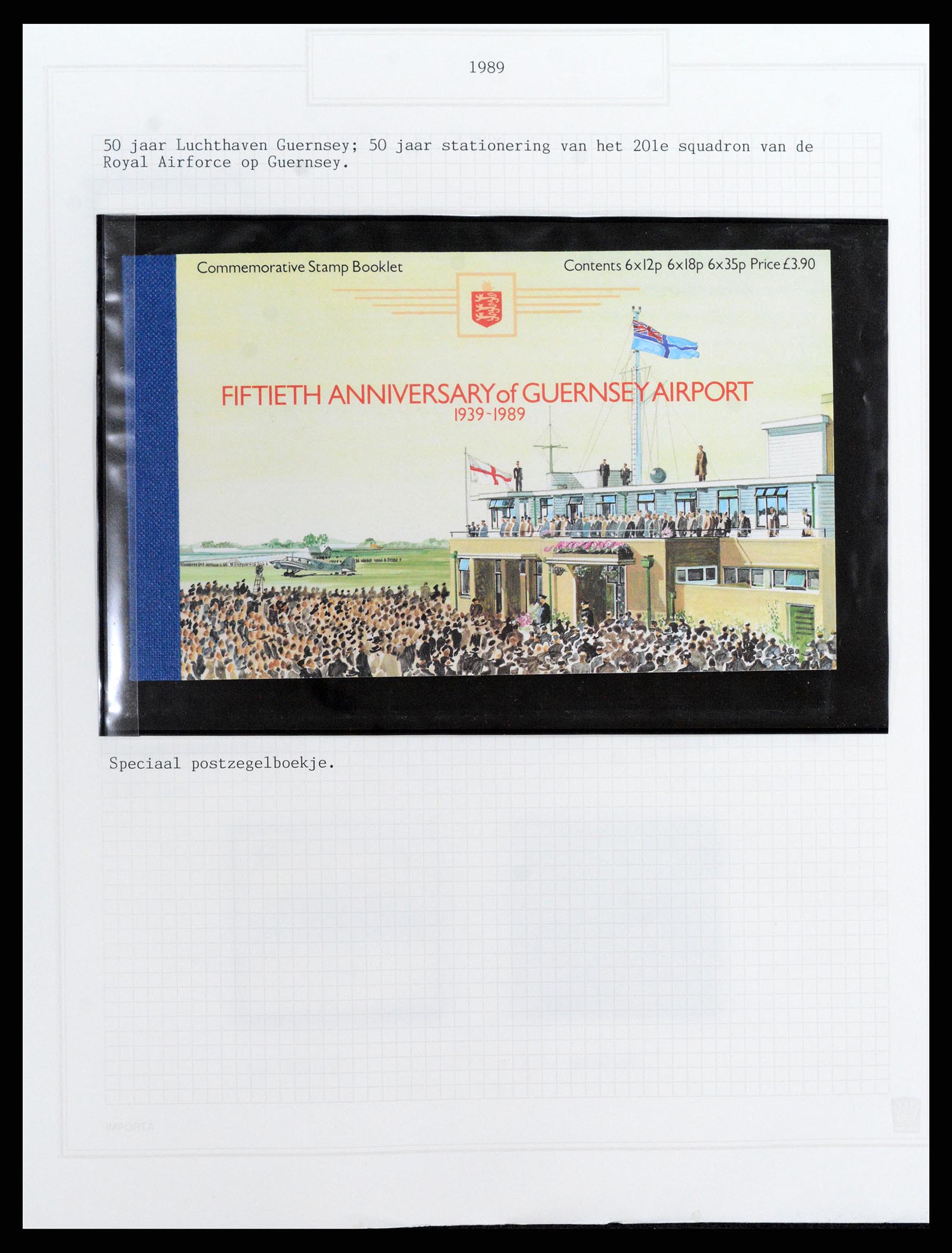 37340 061 - Postzegelverzameling 37340 Kanaaleilanden 1941-2001.