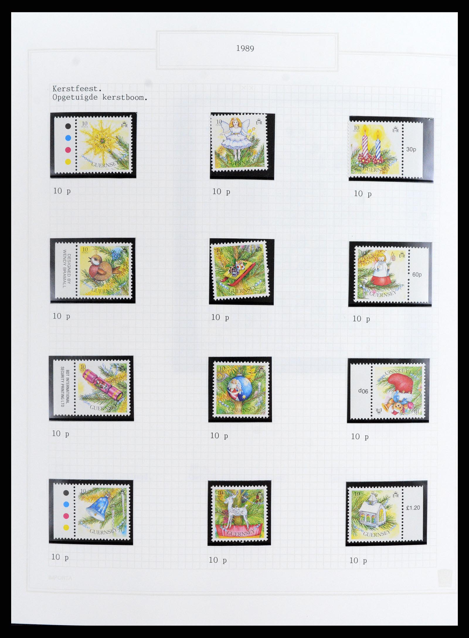 37340 064 - Postzegelverzameling 37340 Kanaaleilanden 1941-2001.
