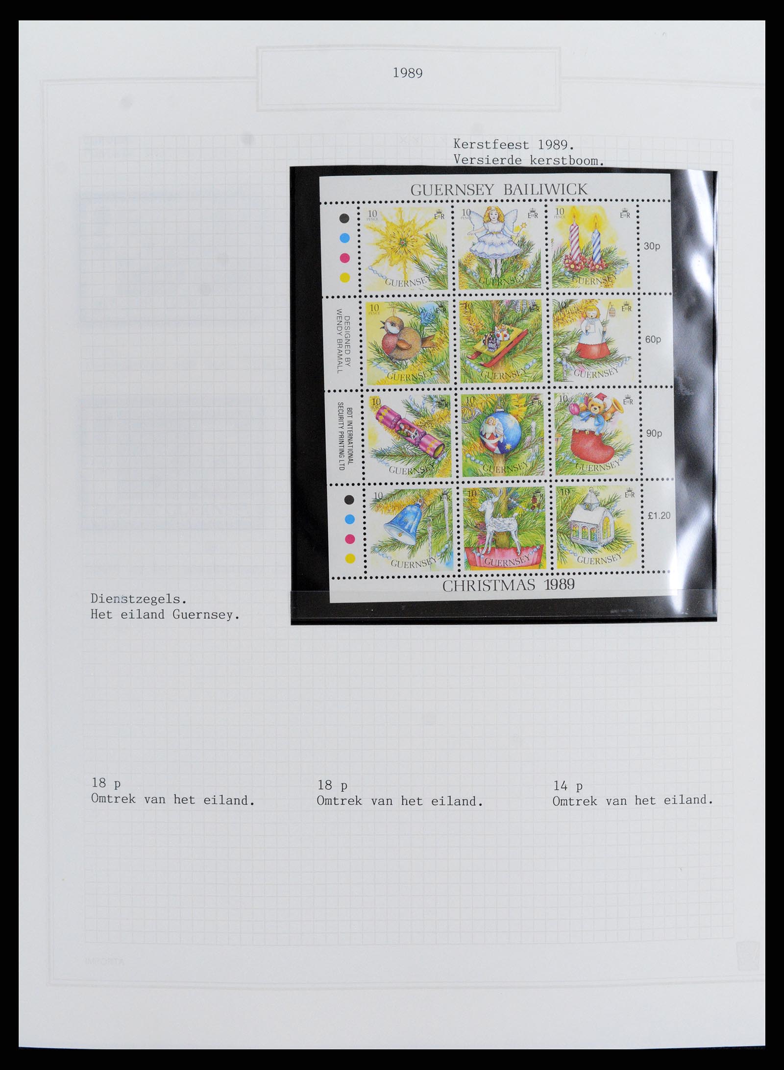 37340 065 - Postzegelverzameling 37340 Kanaaleilanden 1941-2001.