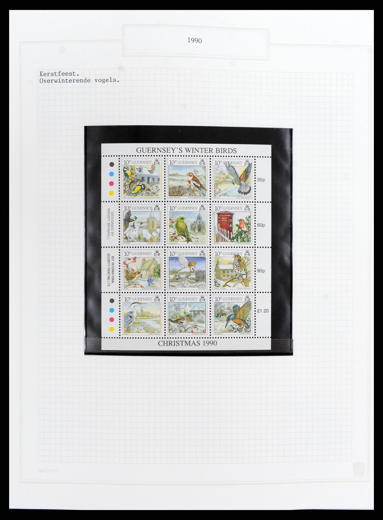 37340 075 - Postzegelverzameling 37340 Kanaaleilanden 1941-2001.