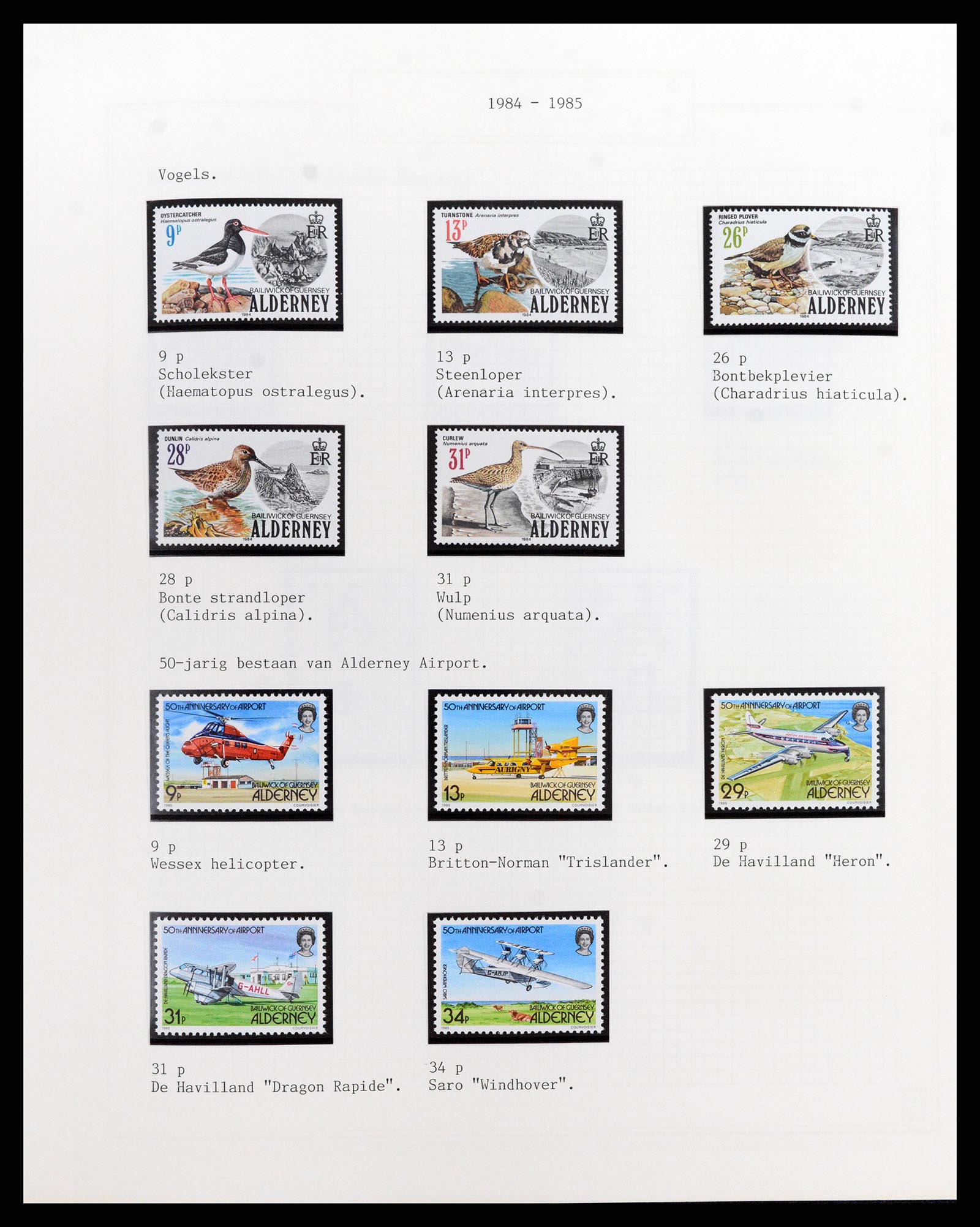 37340 286 - Postzegelverzameling 37340 Kanaaleilanden 1941-2001.