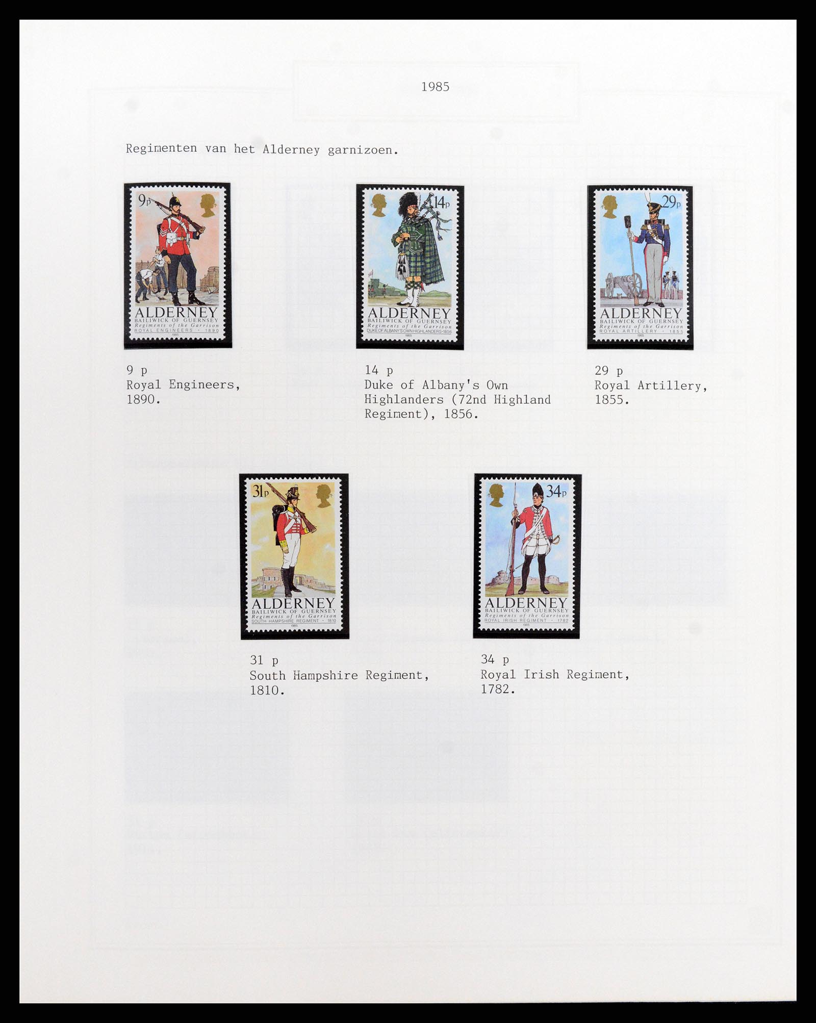 37340 287 - Postzegelverzameling 37340 Kanaaleilanden 1941-2001.