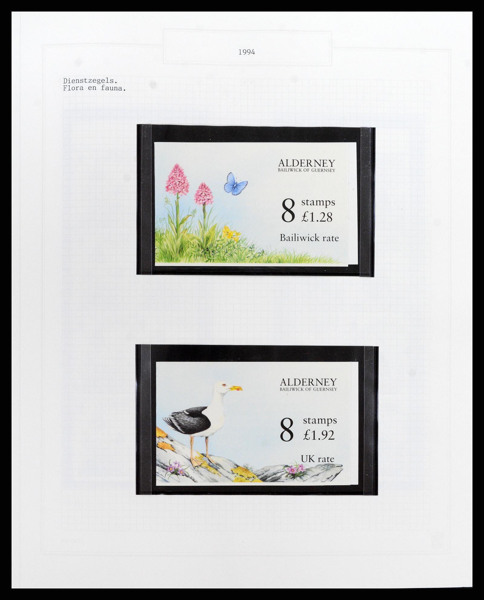 37340 296 - Postzegelverzameling 37340 Kanaaleilanden 1941-2001.