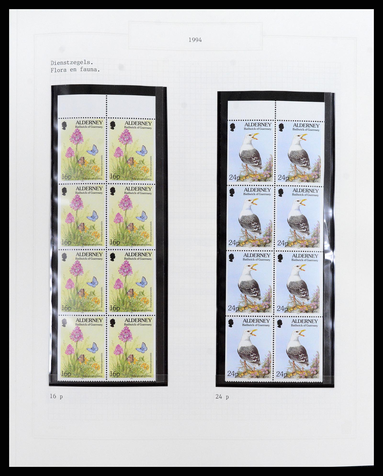37340 297 - Postzegelverzameling 37340 Kanaaleilanden 1941-2001.