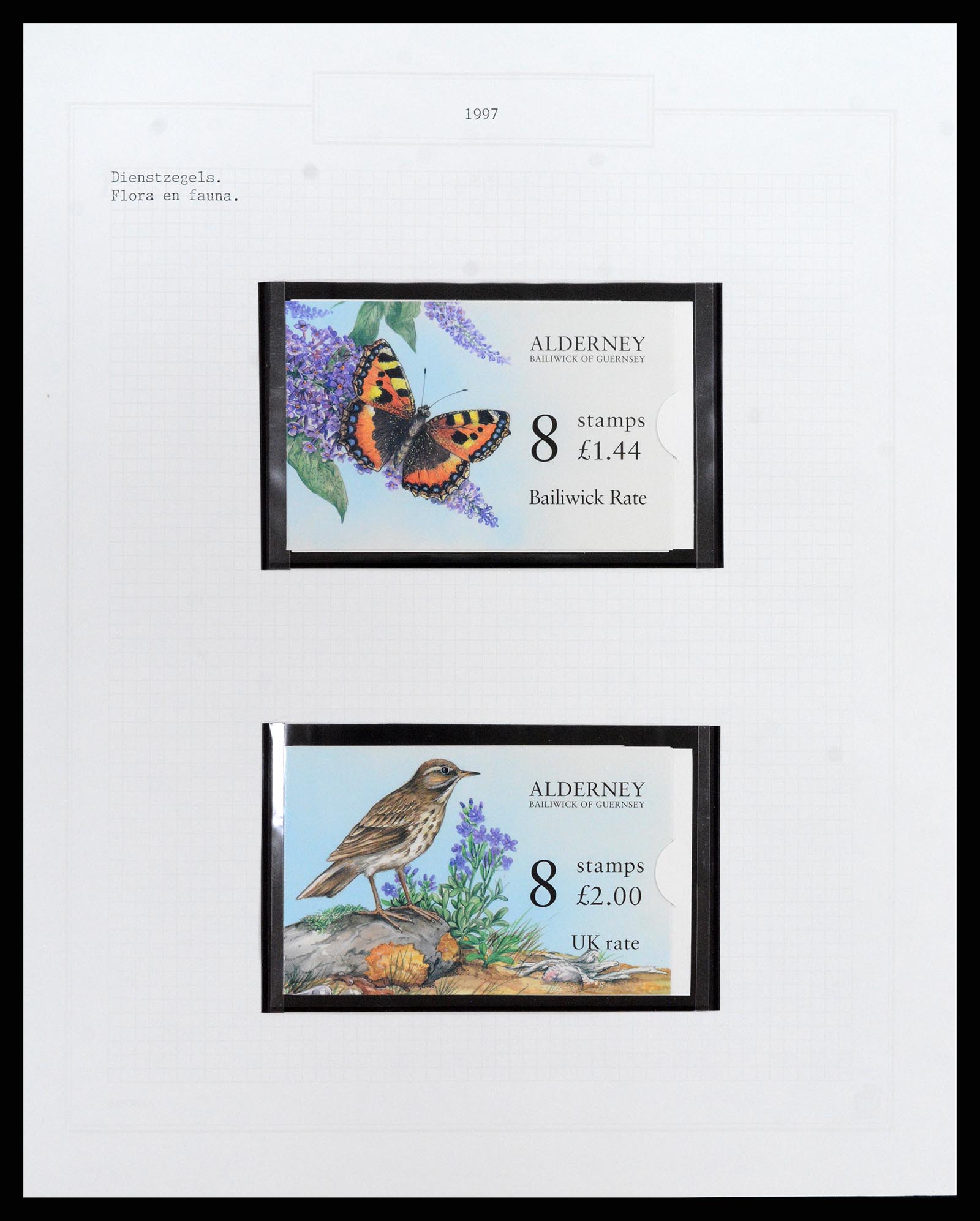 37340 301 - Postzegelverzameling 37340 Kanaaleilanden 1941-2001.