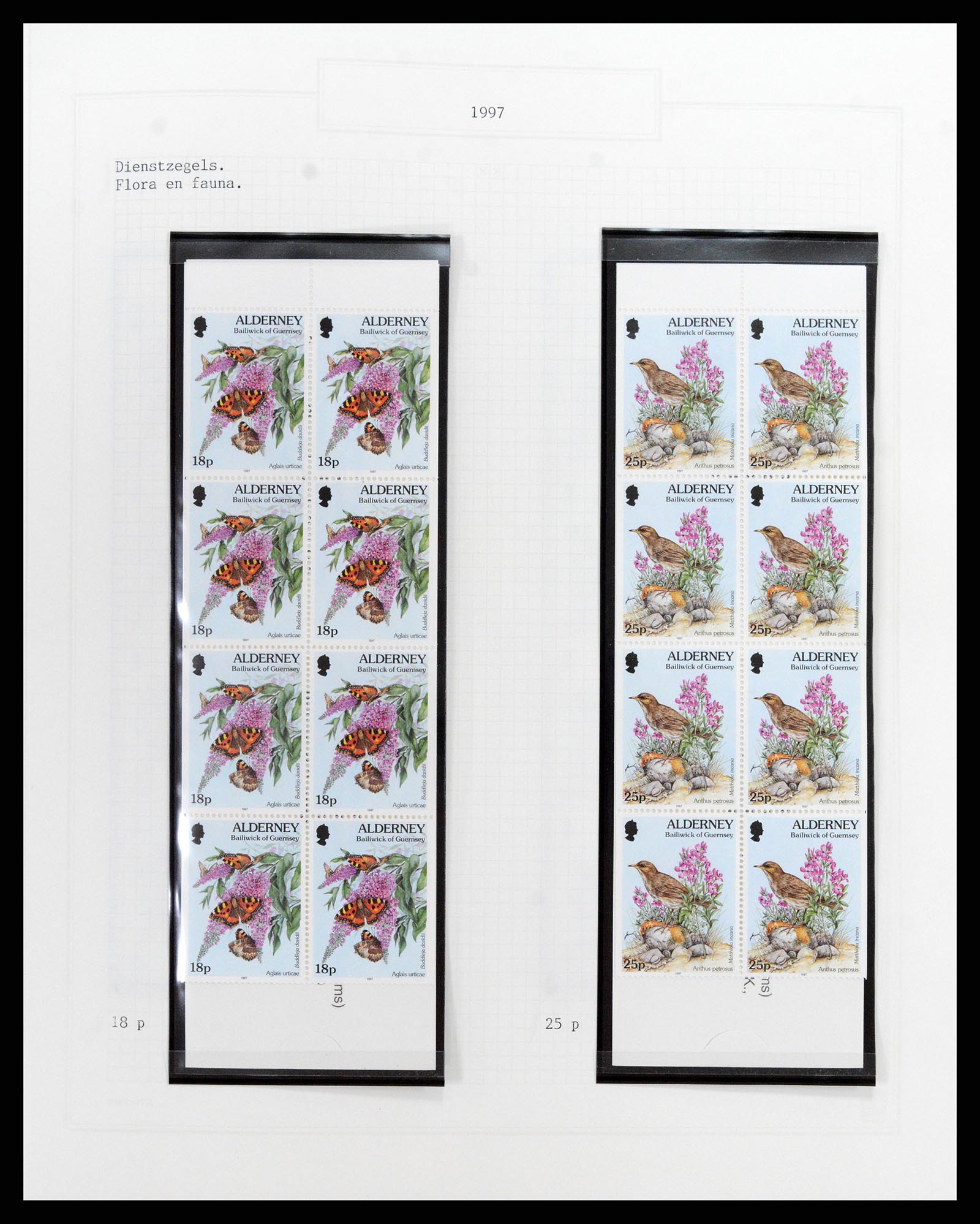 37340 302 - Postzegelverzameling 37340 Kanaaleilanden 1941-2001.
