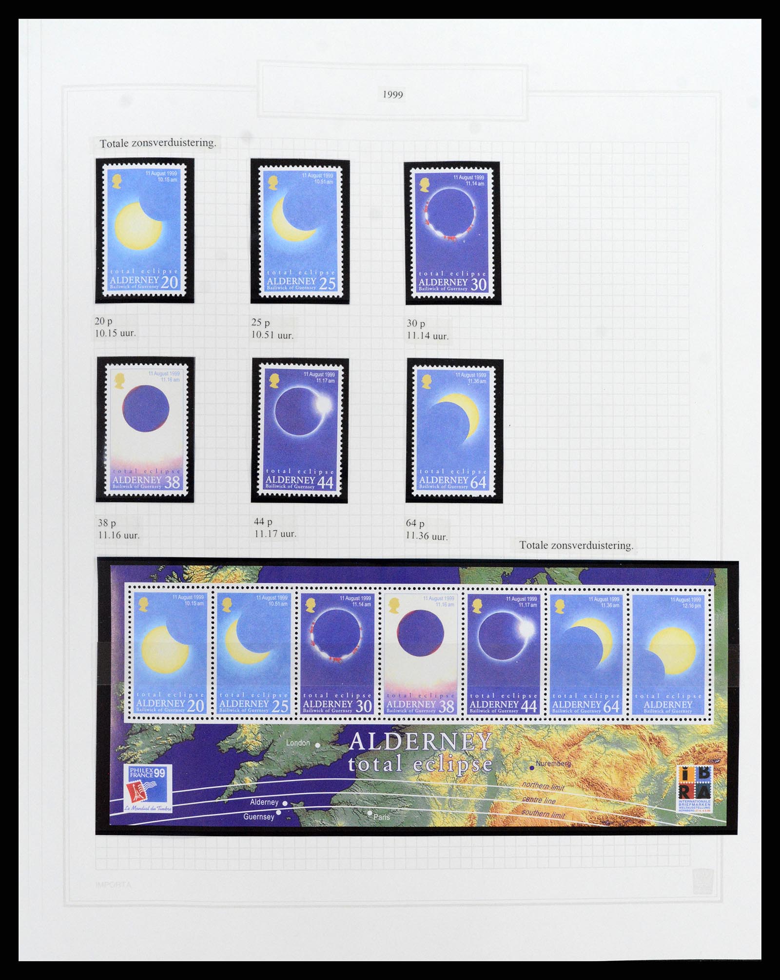 37340 308 - Postzegelverzameling 37340 Kanaaleilanden 1941-2001.
