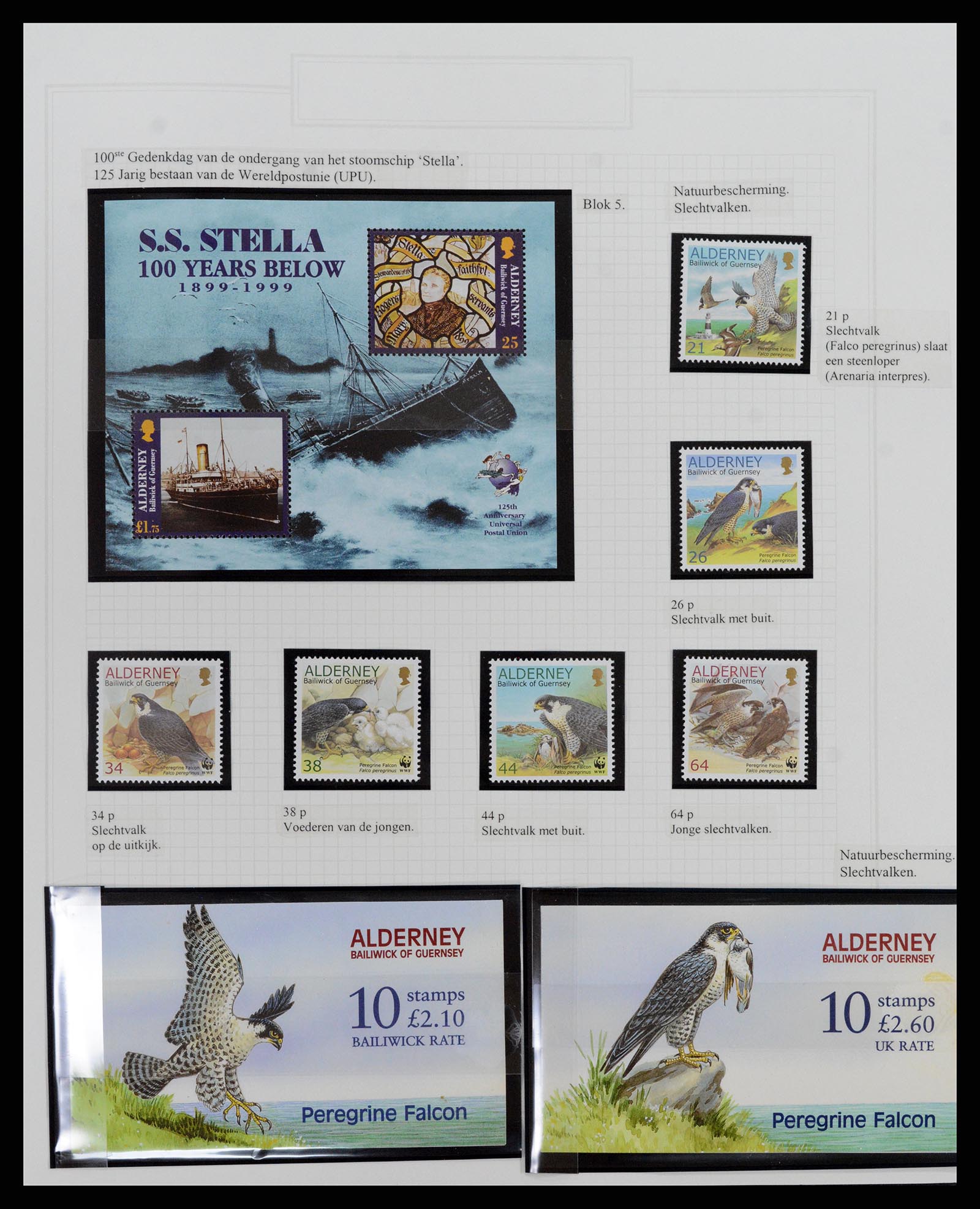 37340 310 - Postzegelverzameling 37340 Kanaaleilanden 1941-2001.