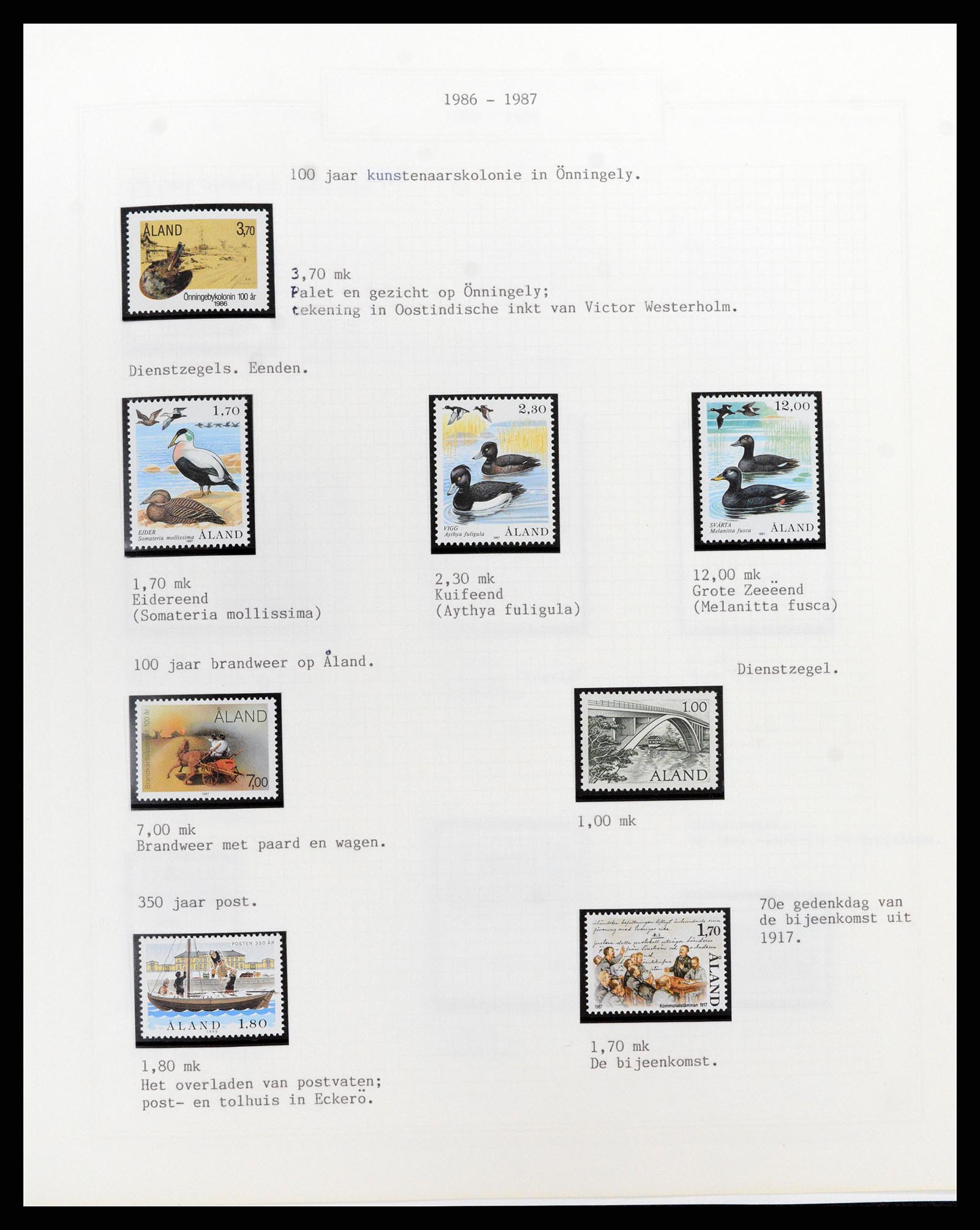 37340 316 - Postzegelverzameling 37340 Kanaaleilanden 1941-2001.