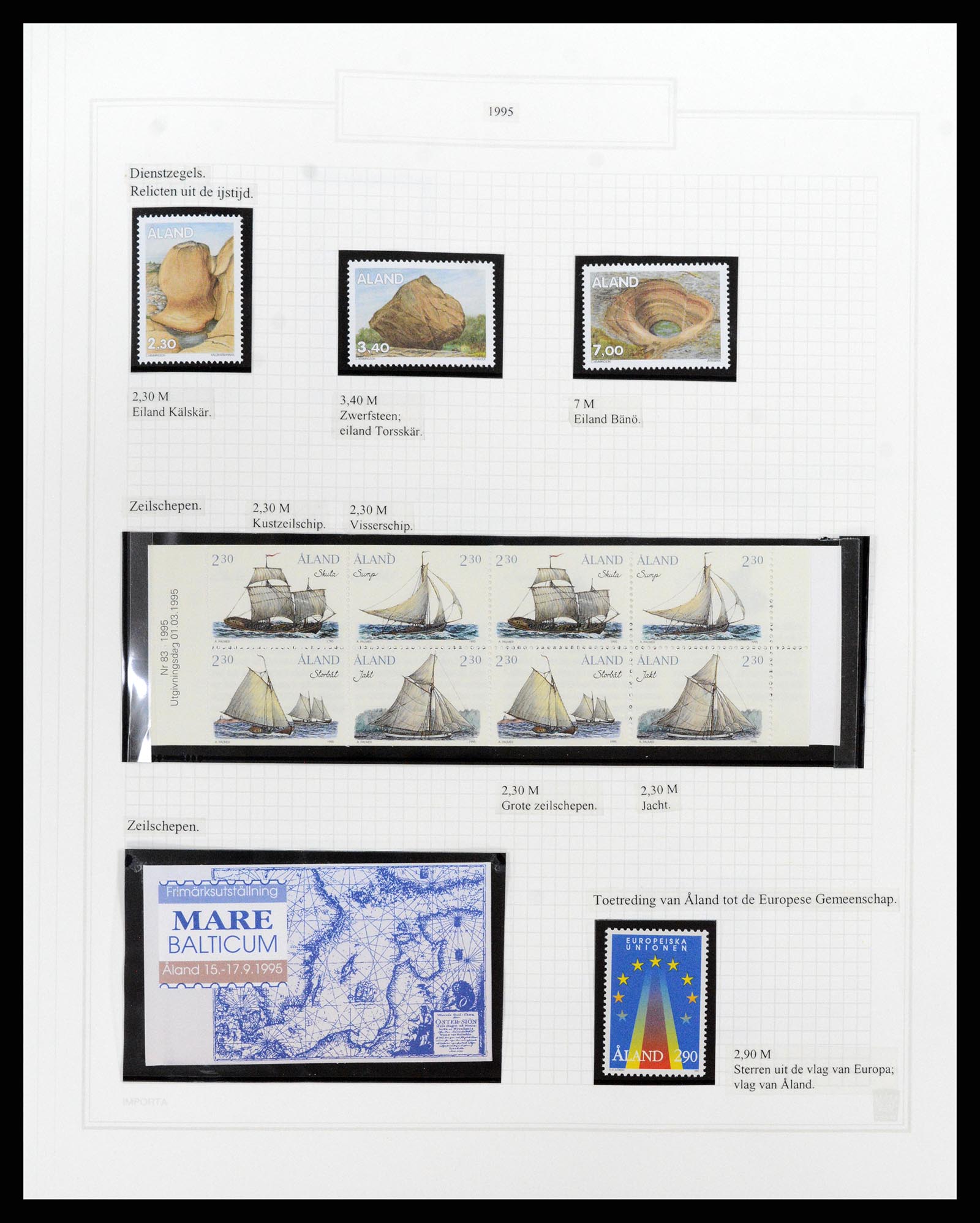 37340 326 - Postzegelverzameling 37340 Kanaaleilanden 1941-2001.