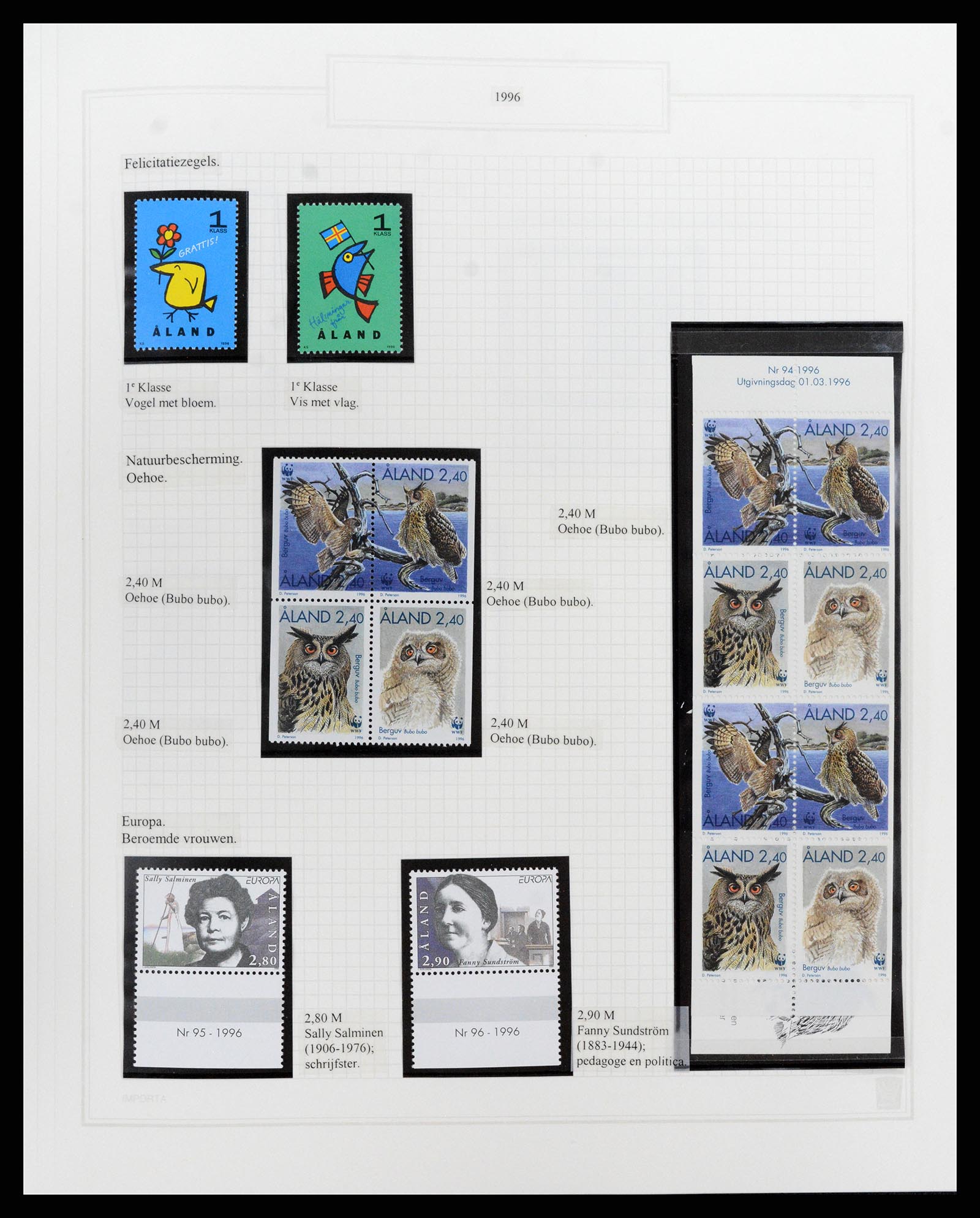 37340 328 - Postzegelverzameling 37340 Kanaaleilanden 1941-2001.