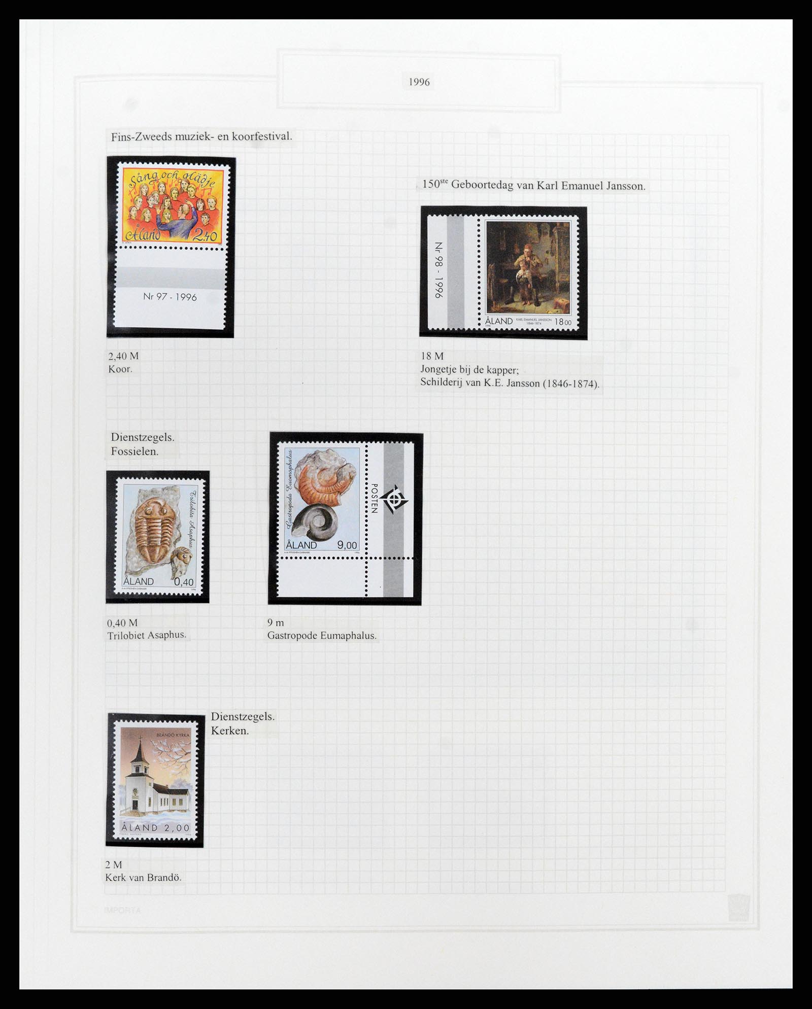 37340 329 - Postzegelverzameling 37340 Kanaaleilanden 1941-2001.