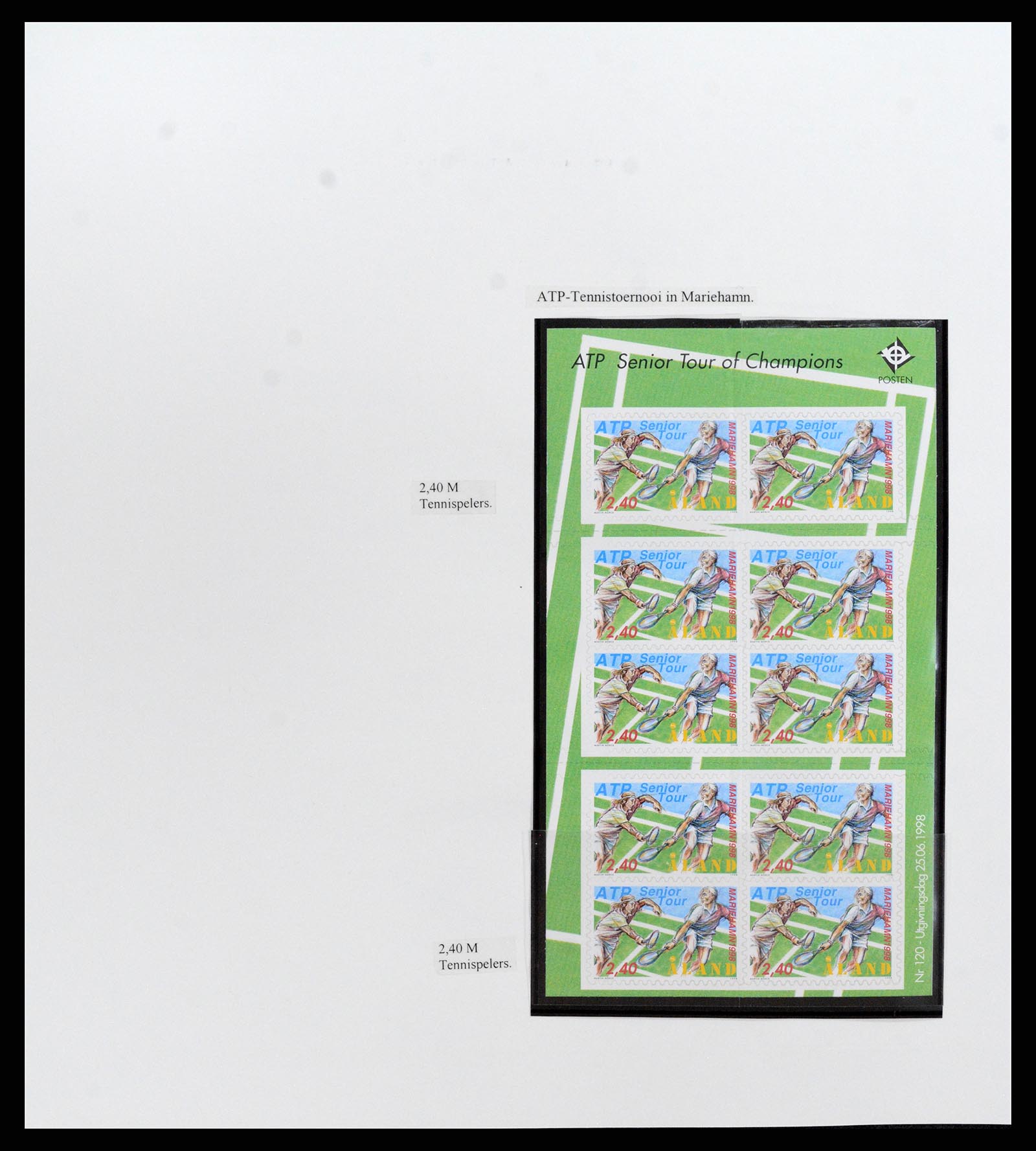 37340 333 - Postzegelverzameling 37340 Kanaaleilanden 1941-2001.