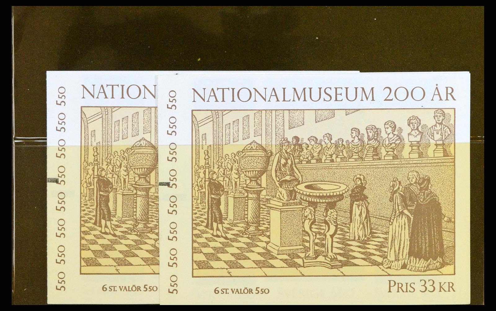 37341 015 - Stamp collection 37341 Sweden stamp booklets.