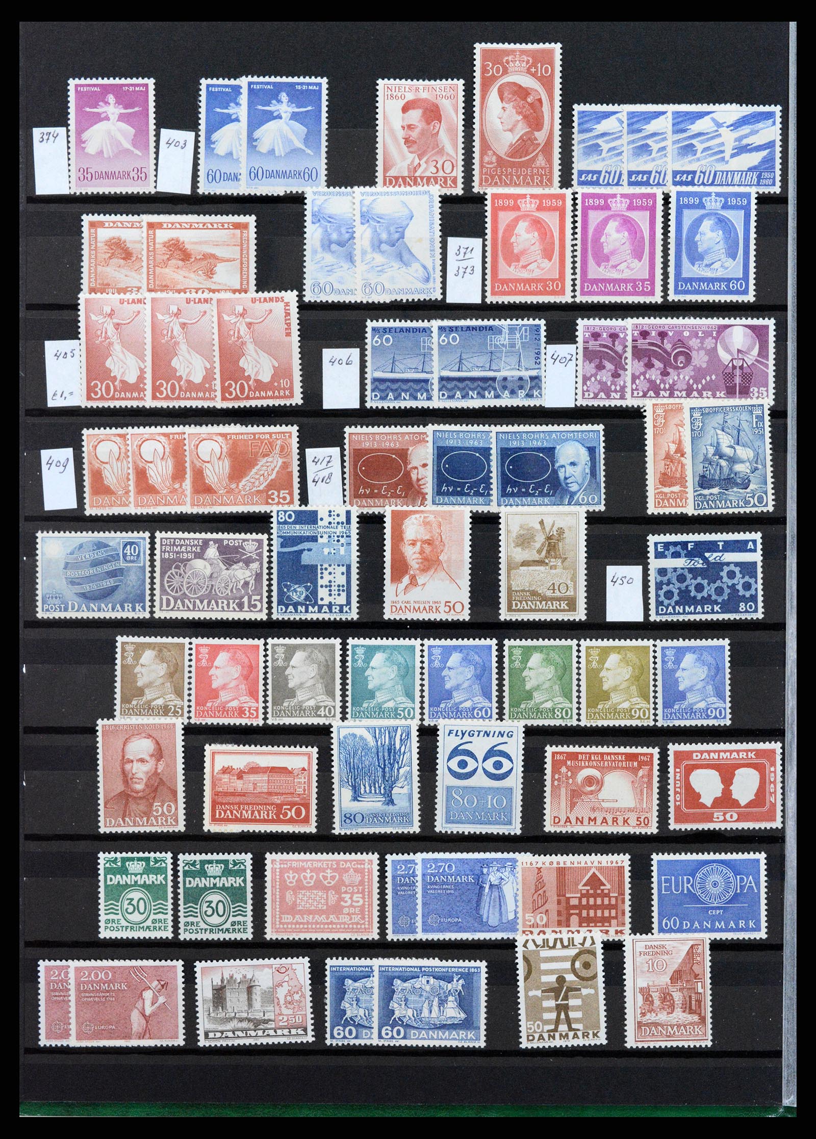 37342 002 - Postzegelverzameling 37342 Scandinavië 1880-1984.