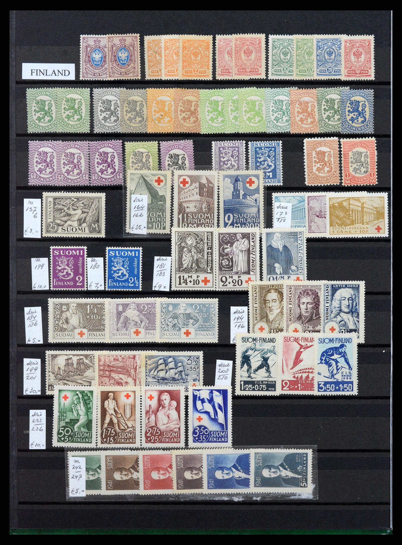 37342 004 - Postzegelverzameling 37342 Scandinavië 1880-1984.