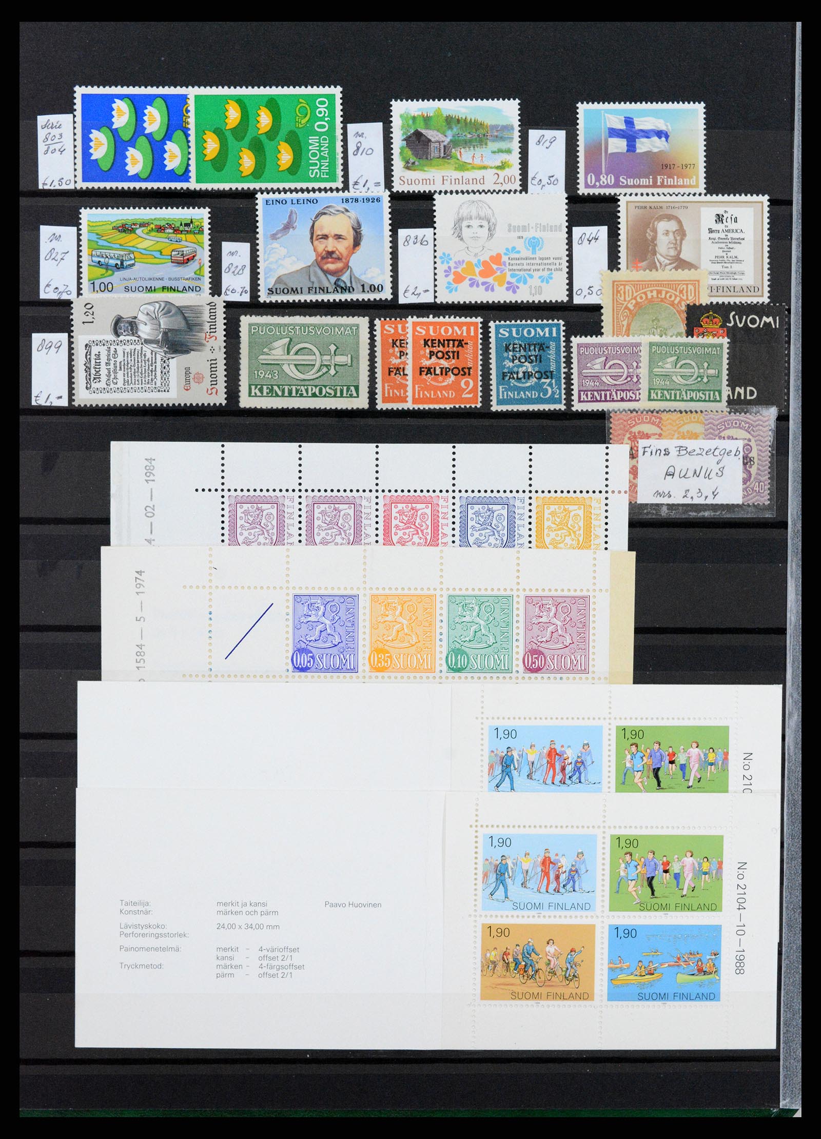 37342 006 - Postzegelverzameling 37342 Scandinavië 1880-1984.
