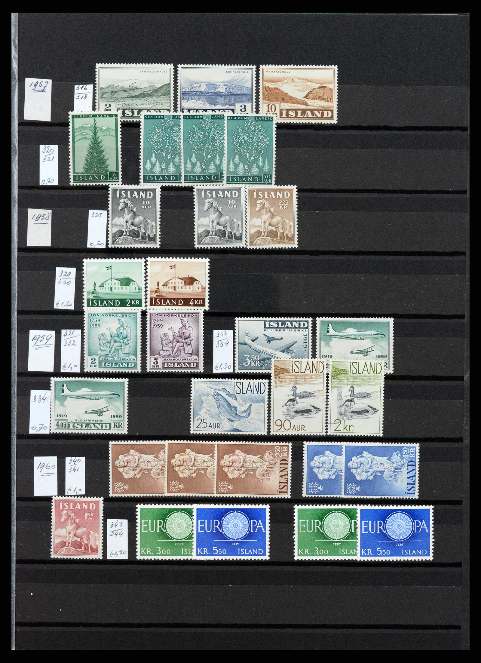 37342 017 - Postzegelverzameling 37342 Scandinavië 1880-1984.