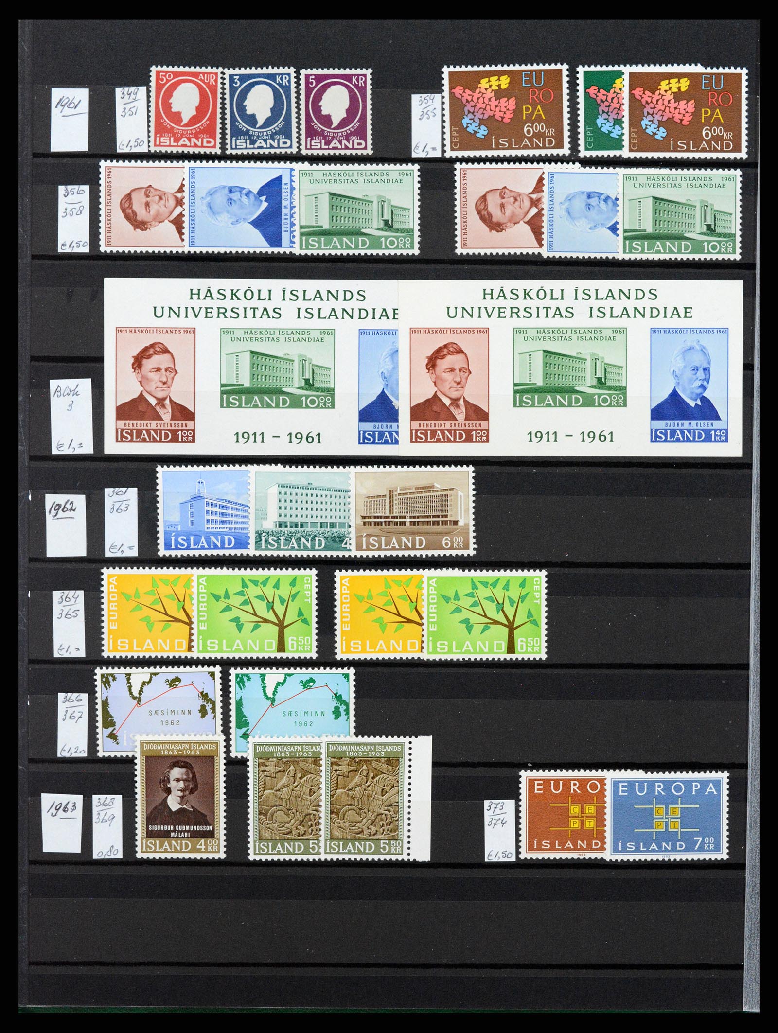 37342 018 - Postzegelverzameling 37342 Scandinavië 1880-1984.