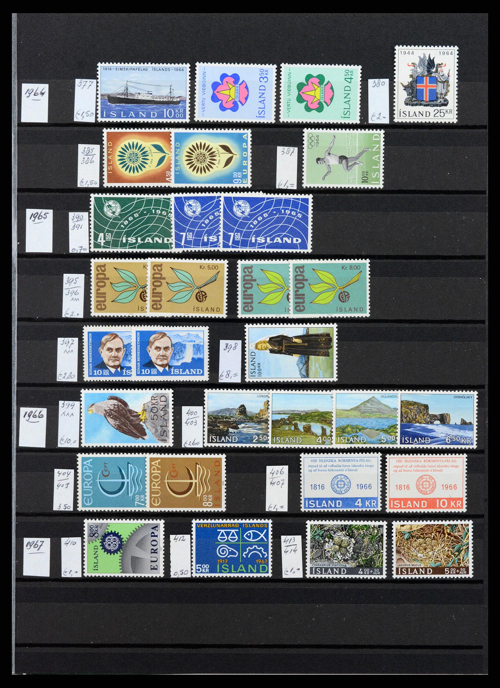 37342 019 - Postzegelverzameling 37342 Scandinavië 1880-1984.