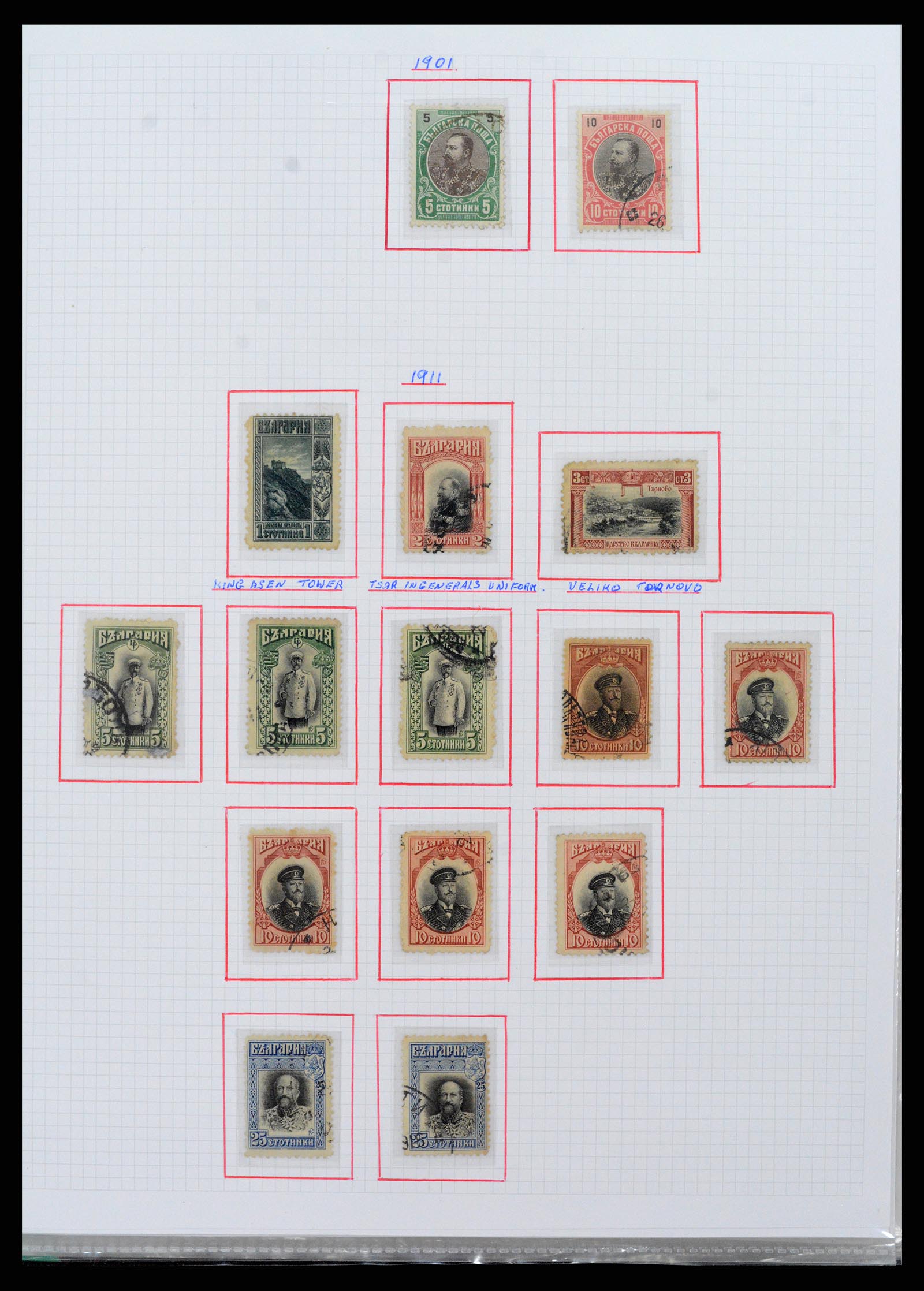 37344 003 - Postzegelverzameling 37344 Europese landen 1861-1980.