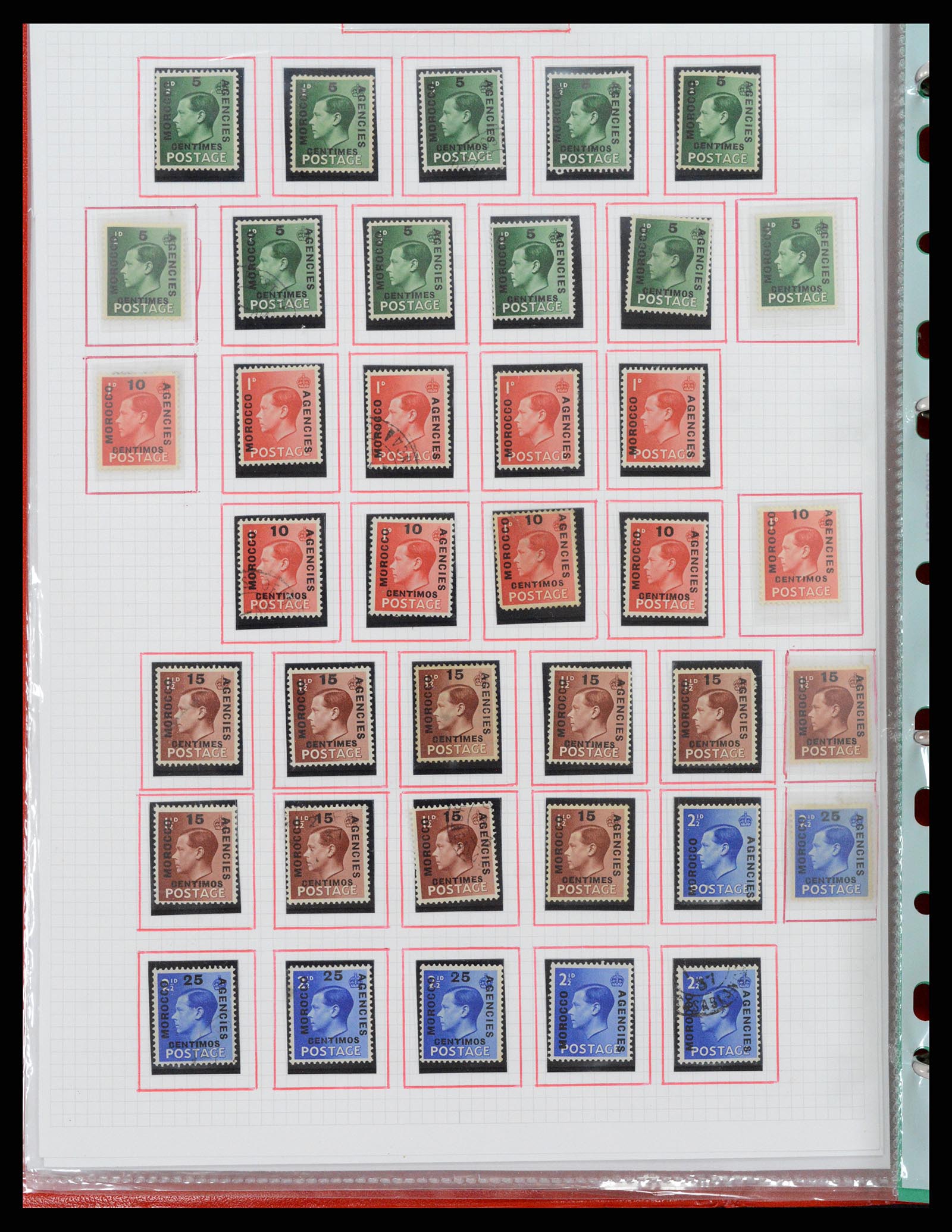 37344 007 - Postzegelverzameling 37344 Europese landen 1861-1980.