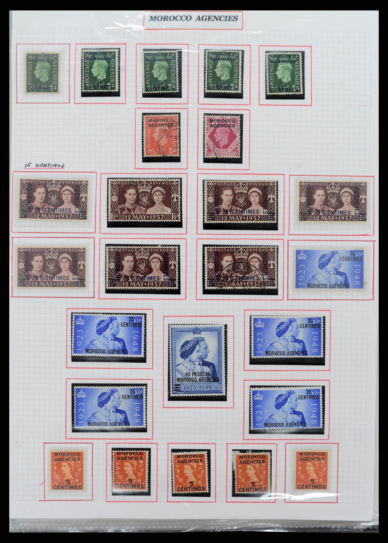 37344 008 - Postzegelverzameling 37344 Europese landen 1861-1980.