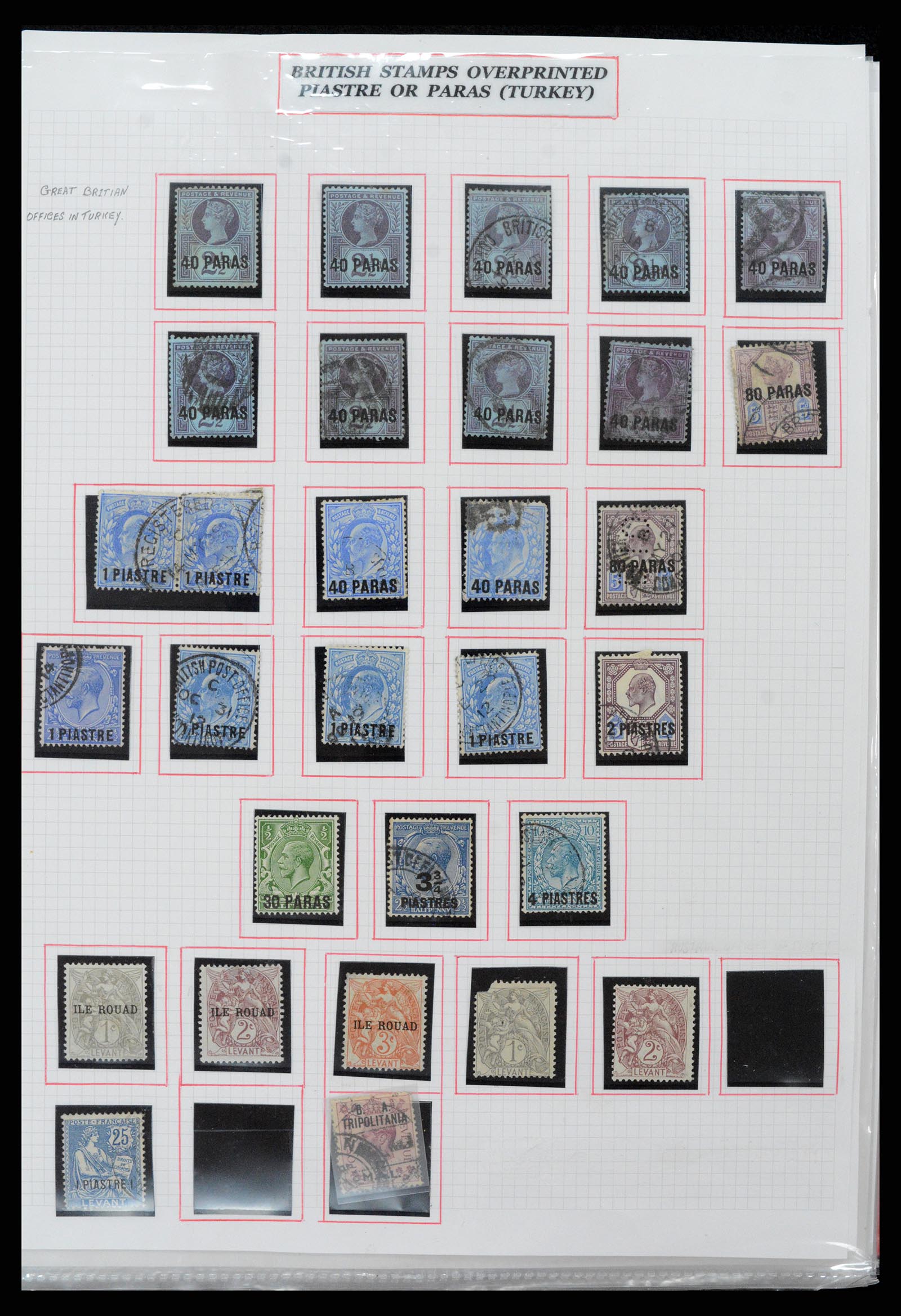 37344 010 - Postzegelverzameling 37344 Europese landen 1861-1980.